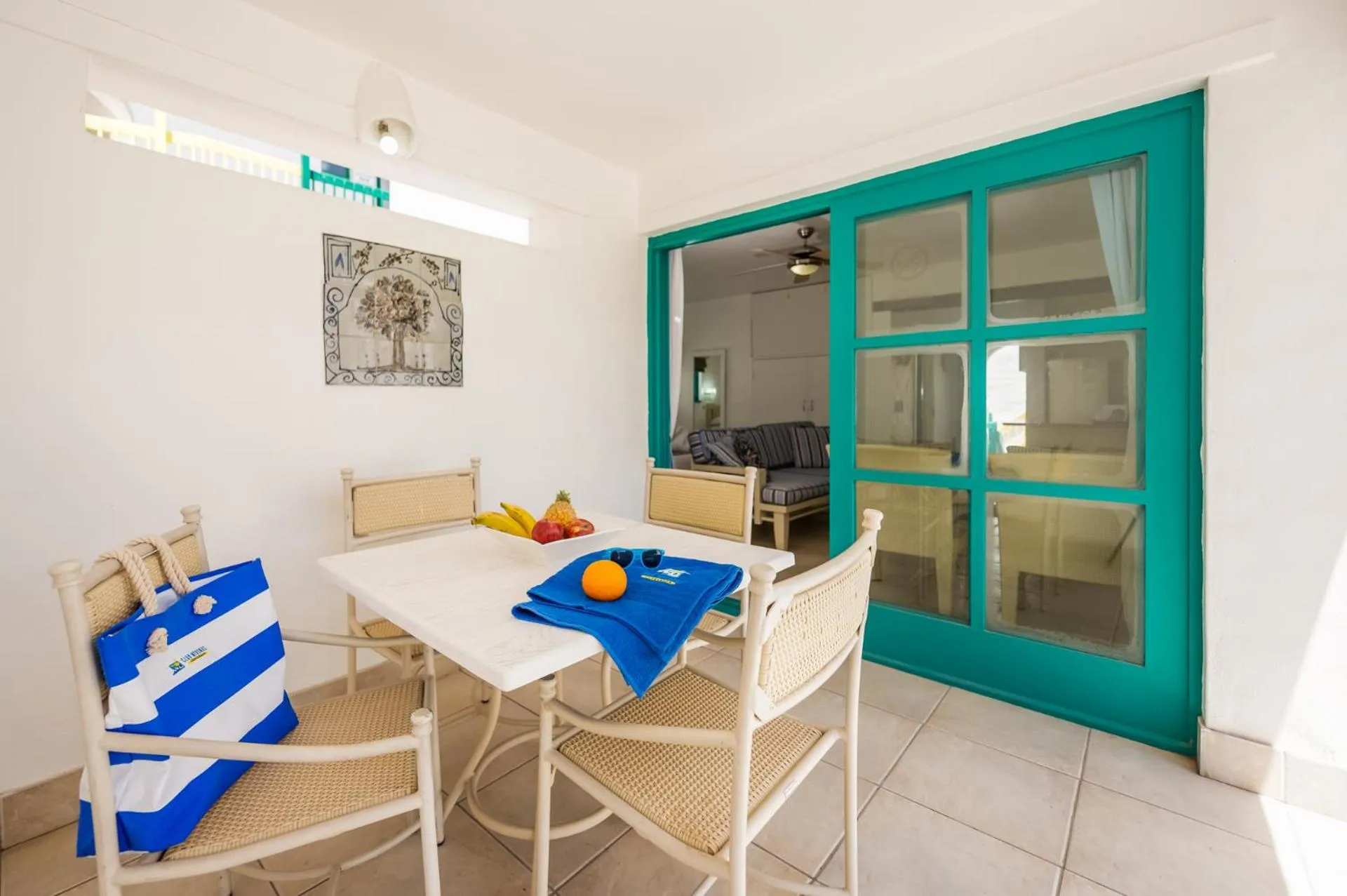 Balcony/Terrace in Club Mykonos Langebaan