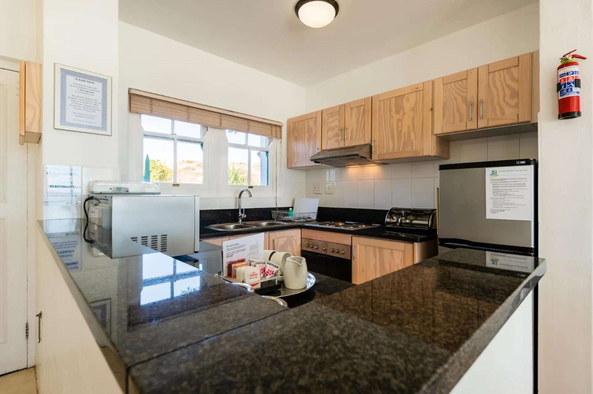 Kitchen or kitchenette in Club Mykonos Langebaan