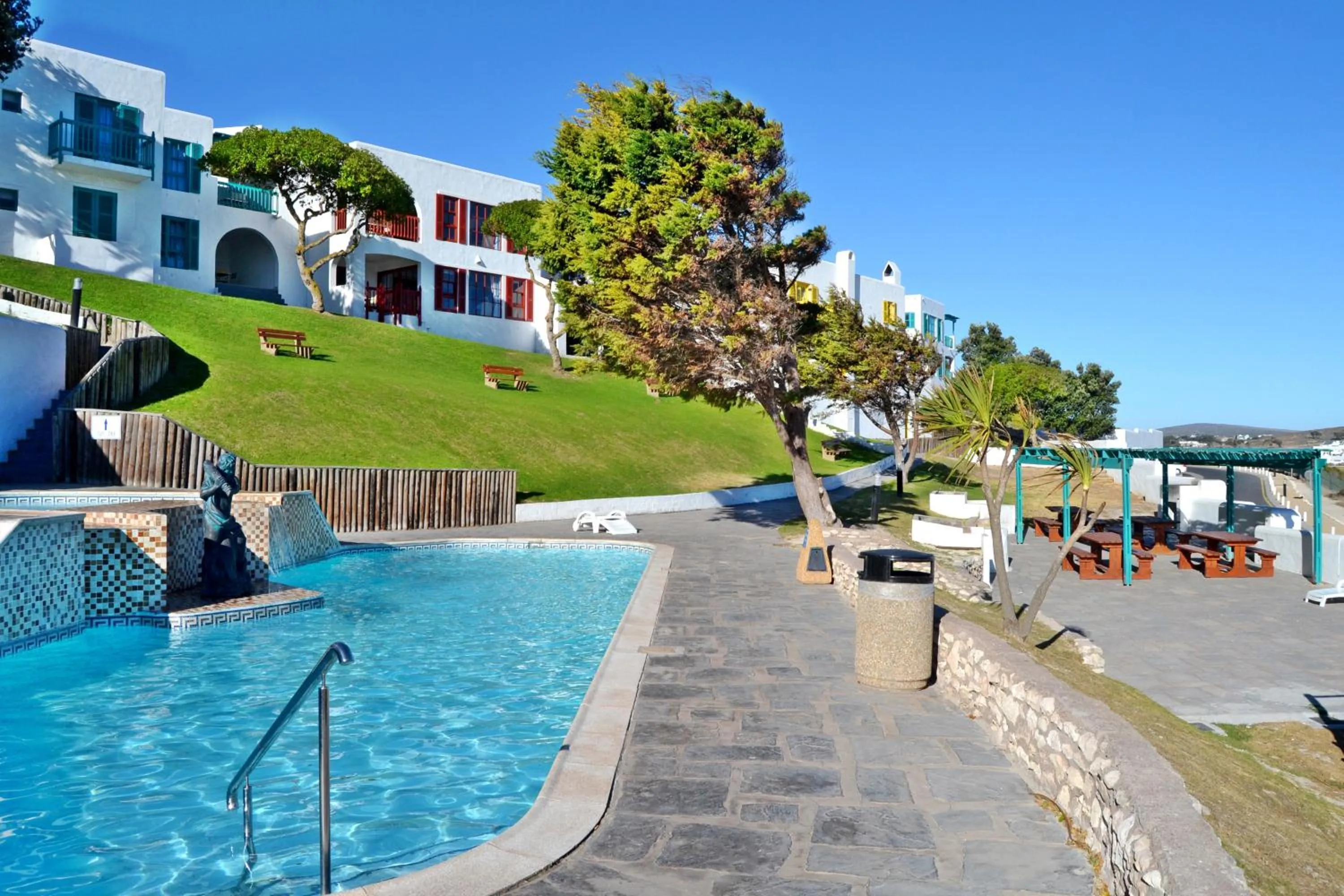 Swimming pool in Club Mykonos Langebaan