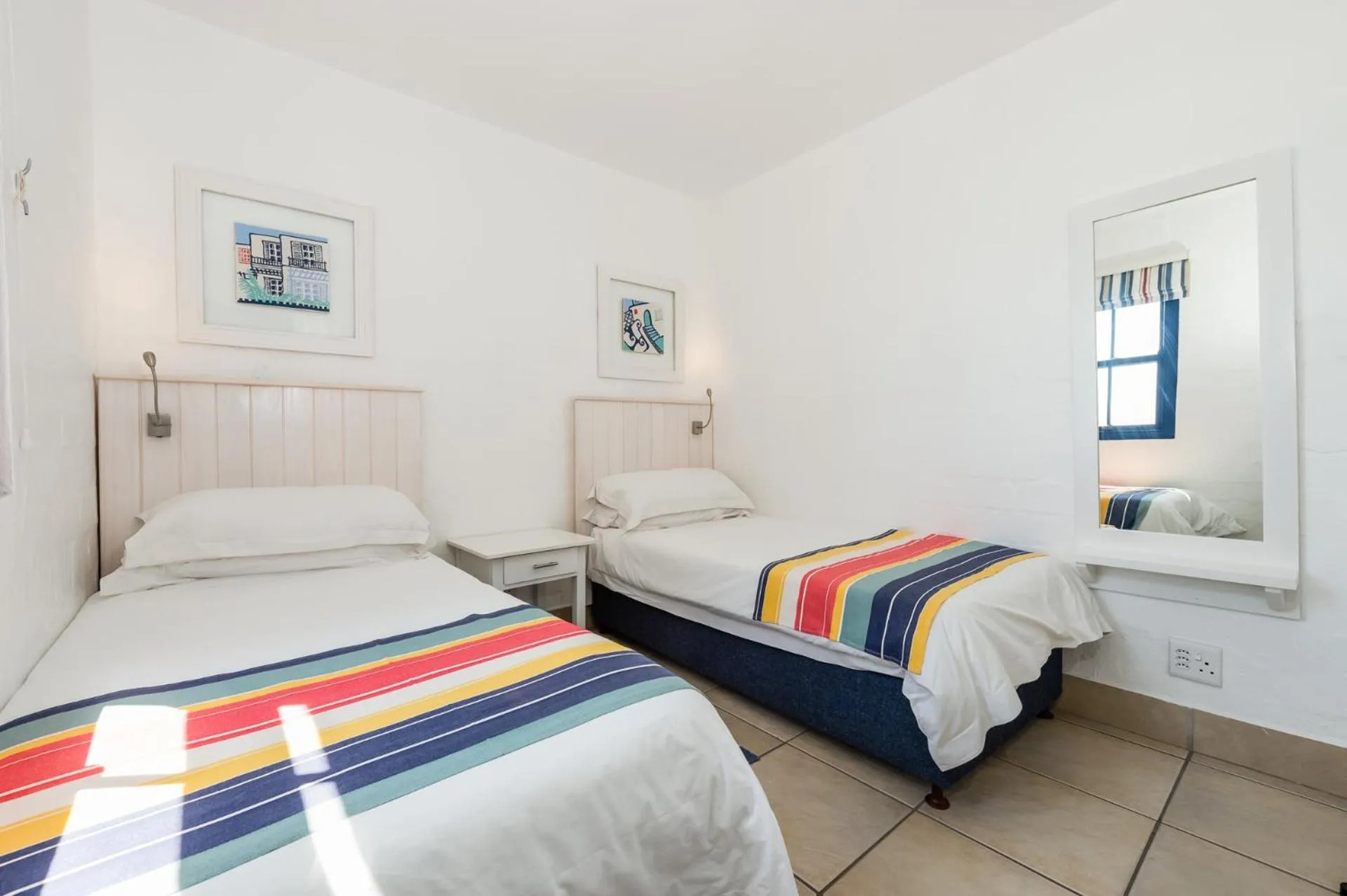 Bed in Club Mykonos Langebaan