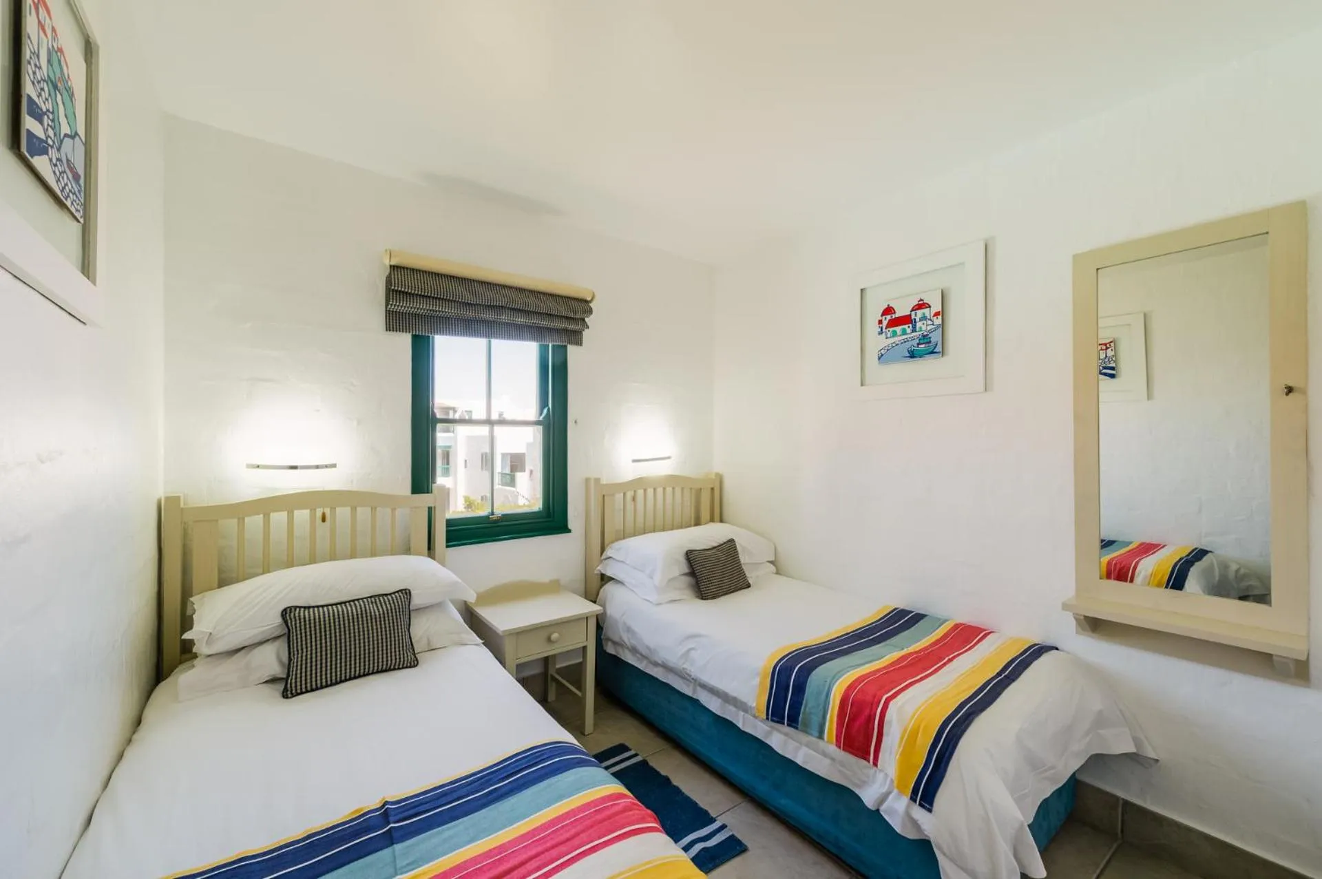 Bed in Club Mykonos Langebaan