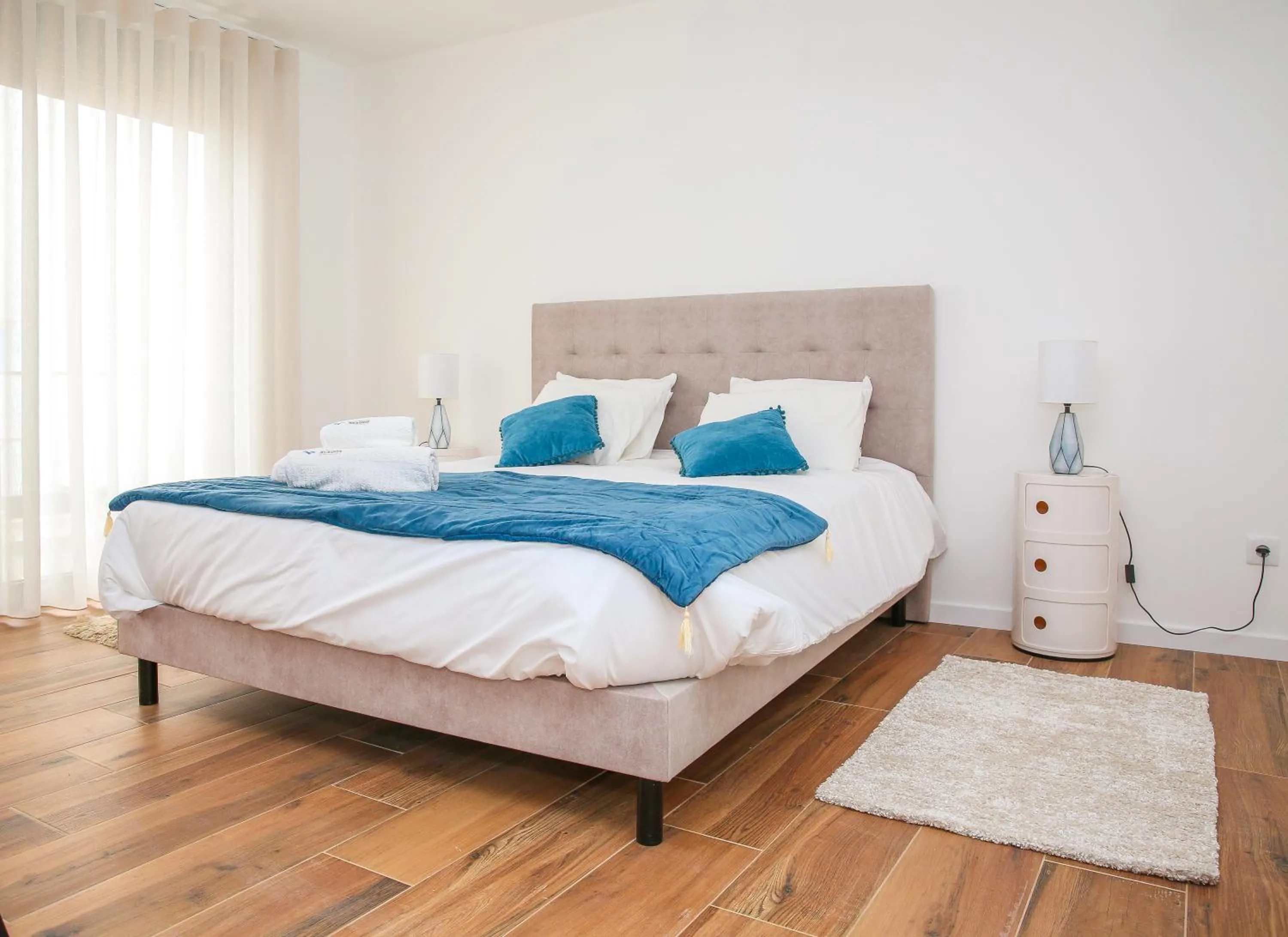 Bed in Pata da Gaivota Boutique House