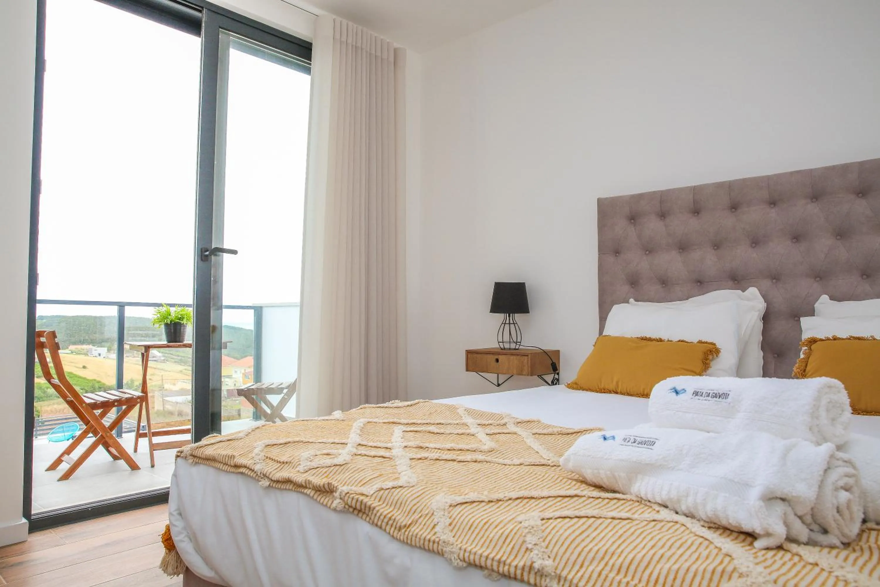 Bed in Pata da Gaivota Boutique House
