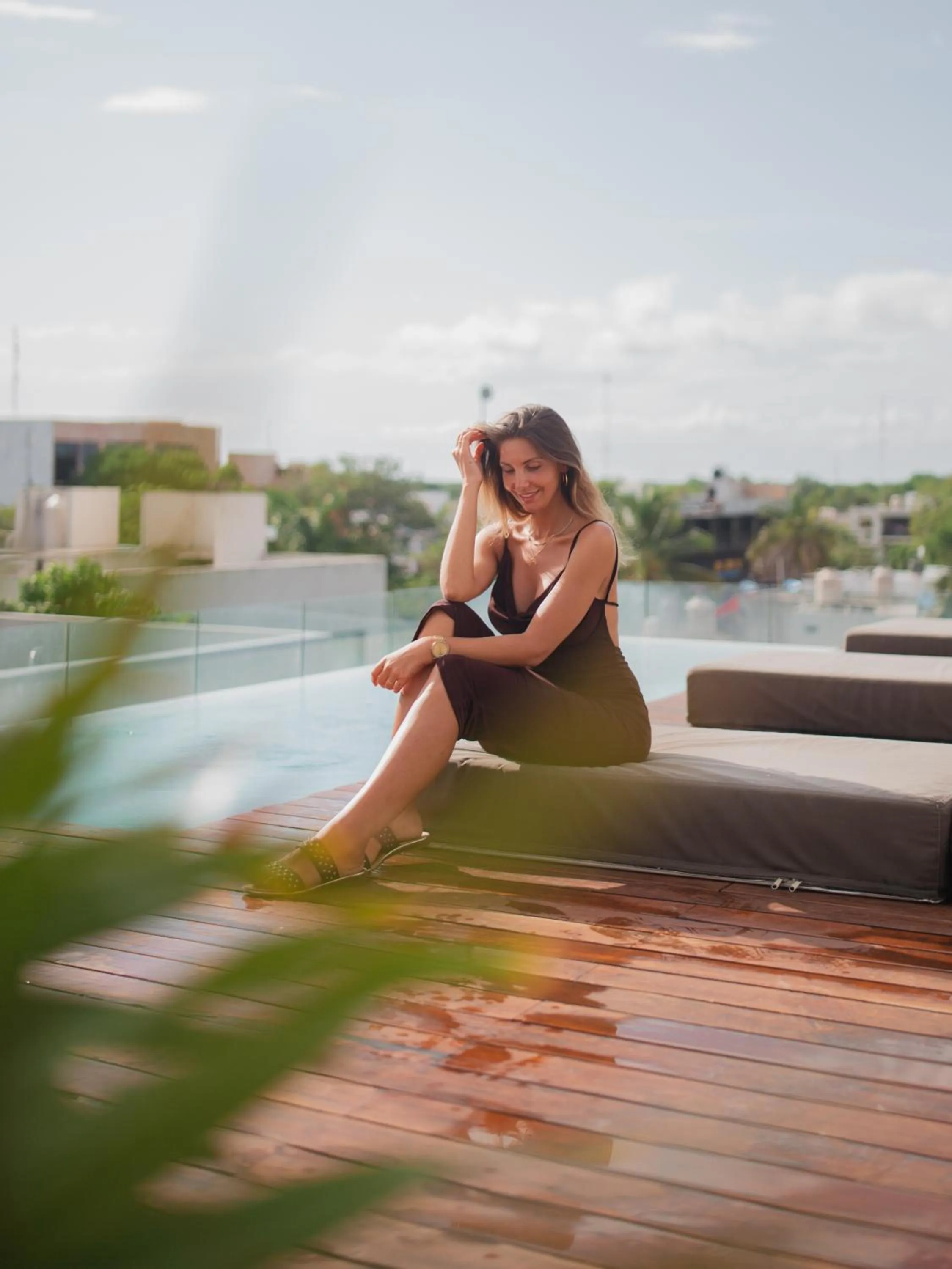 Pool view in Casa Ágape Boutique Hotel