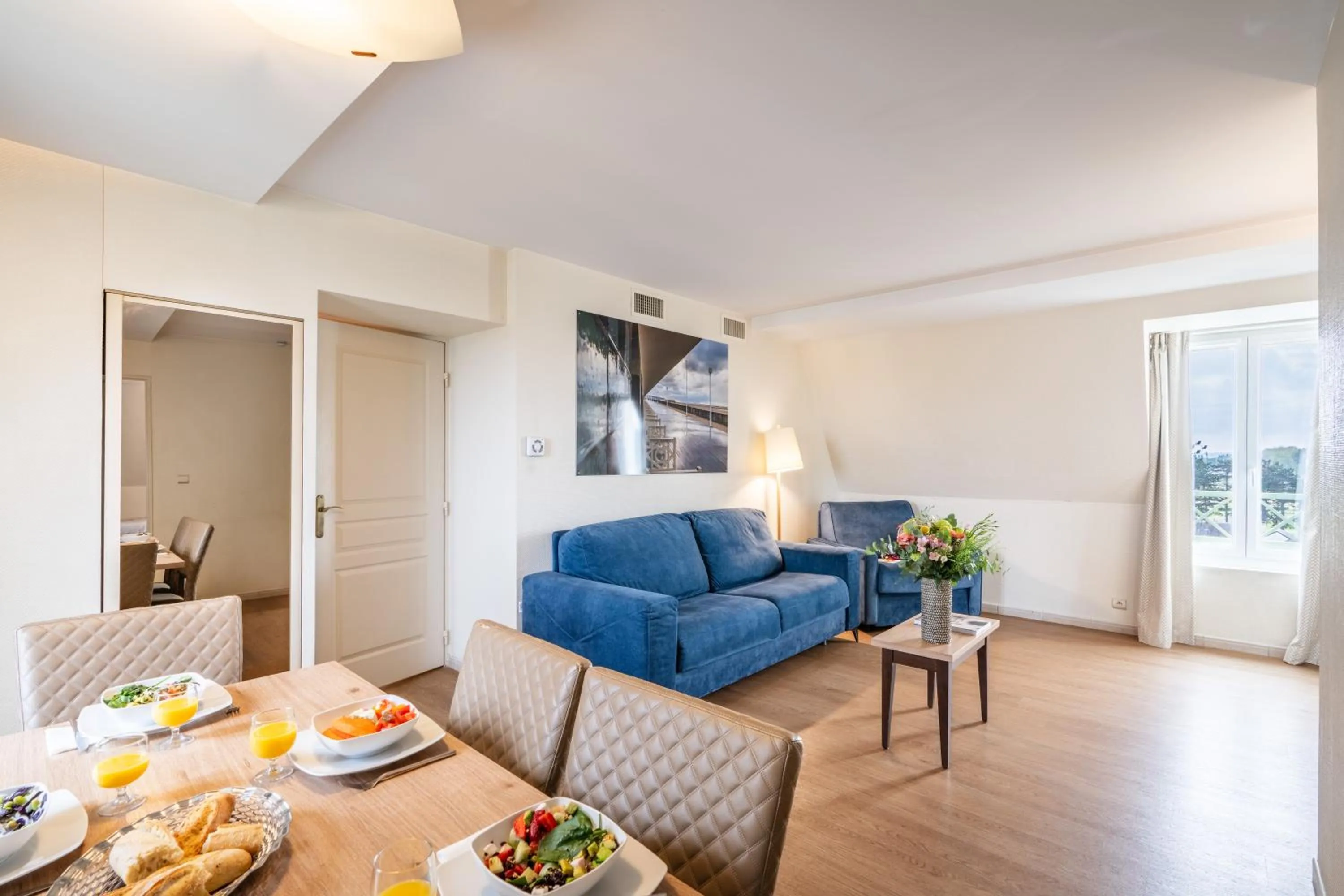 Living room in La Closerie SPA & Résidence Hôtel