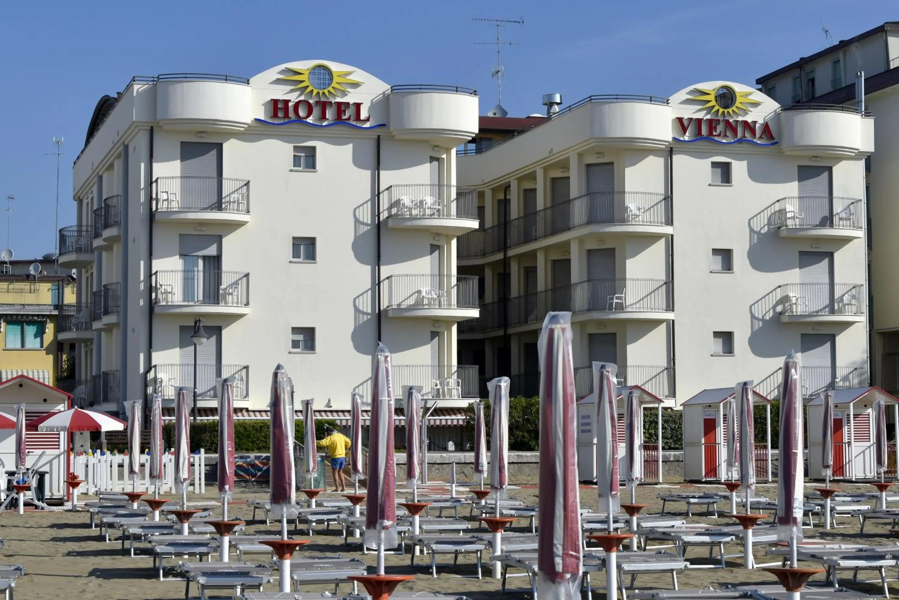 Beach in Hotel Vienna