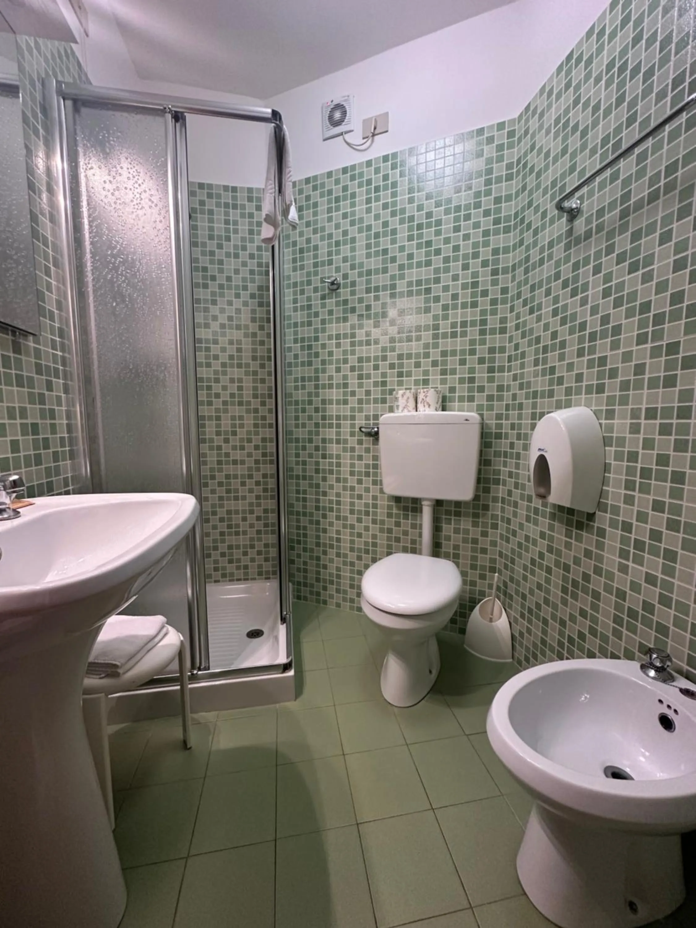 Shower in Hotel Vienna