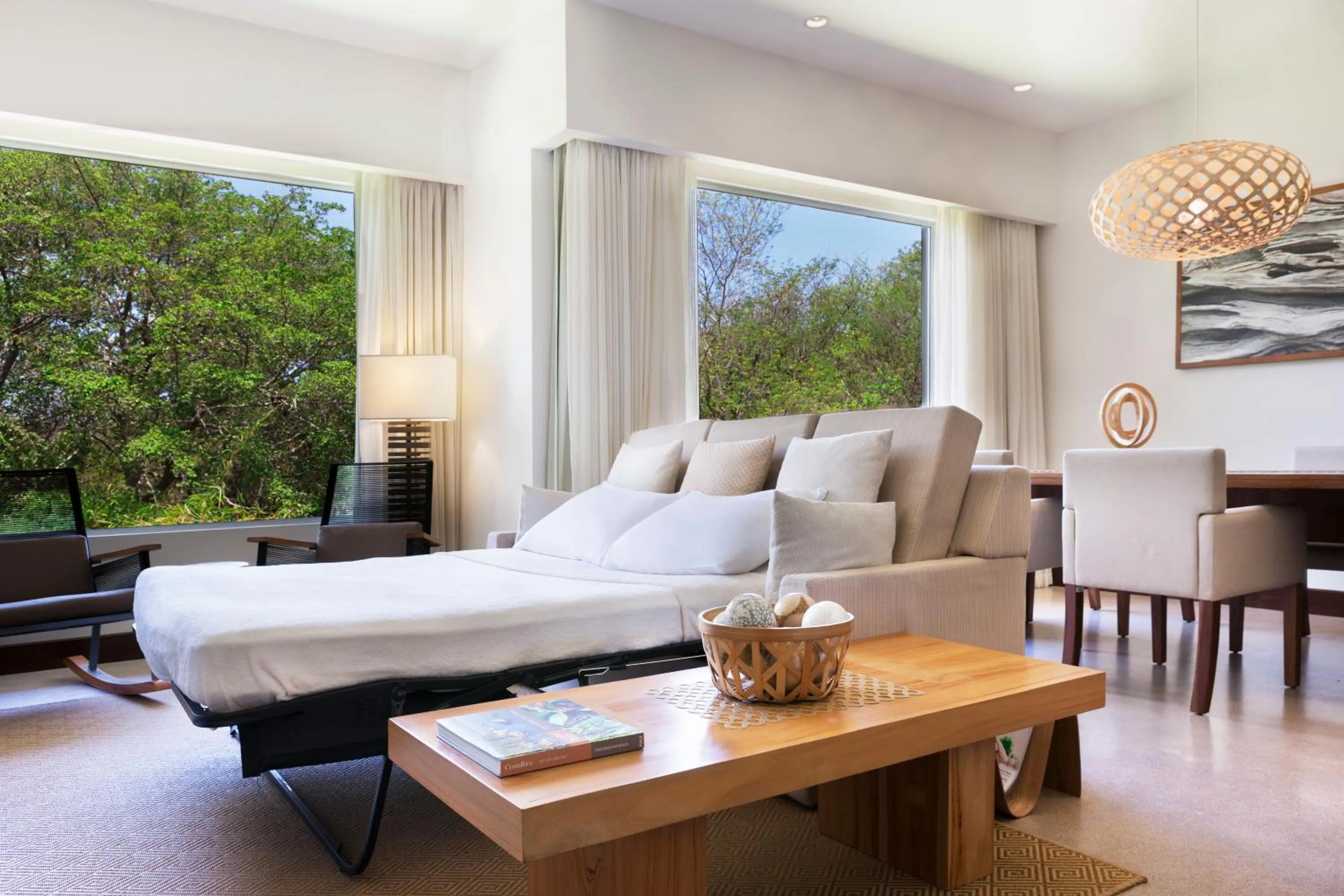 Living room in El Mangroove Papagayo, Autograph Collection