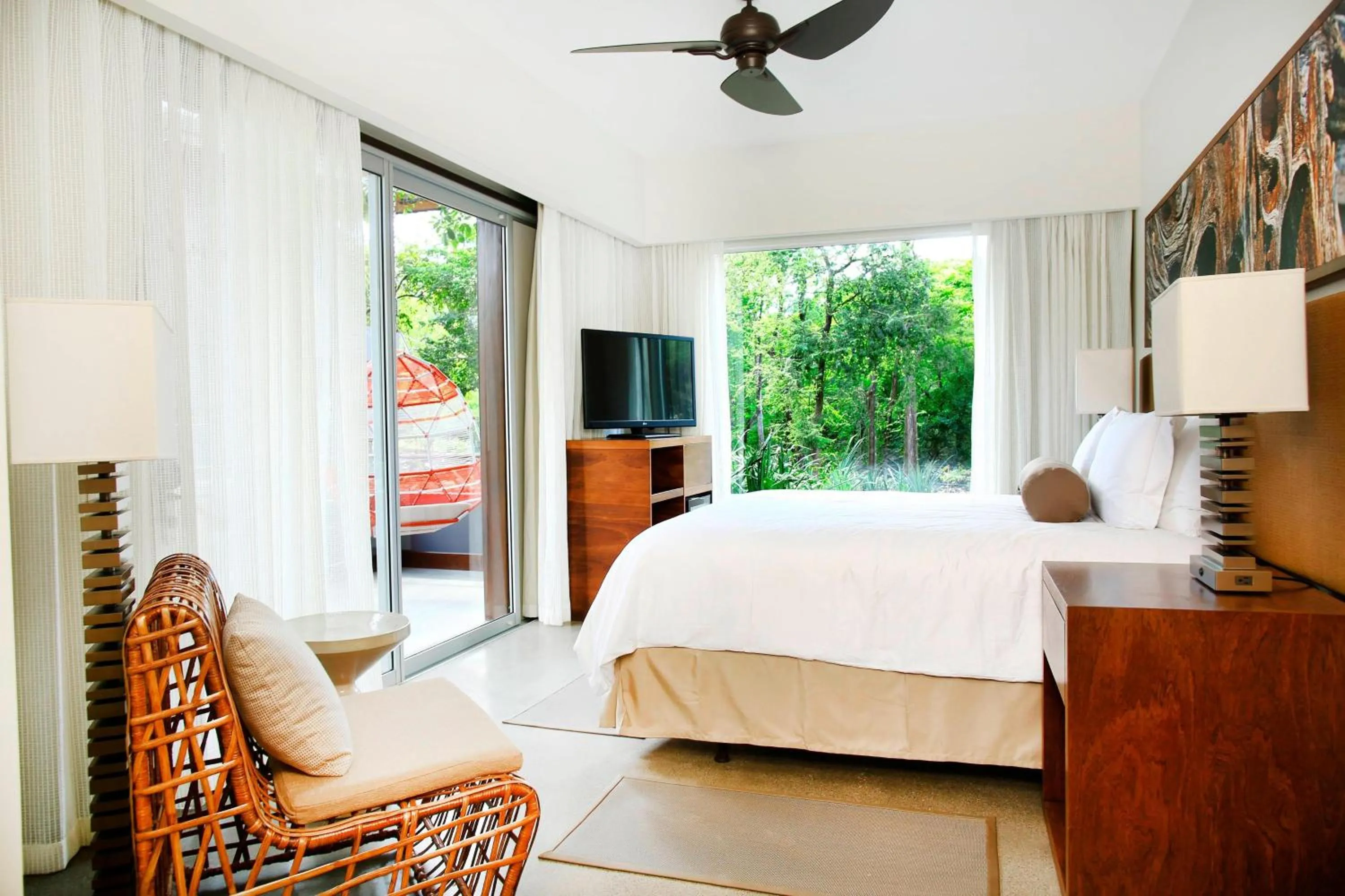 Bedroom, Bed in El Mangroove Papagayo, Autograph Collection