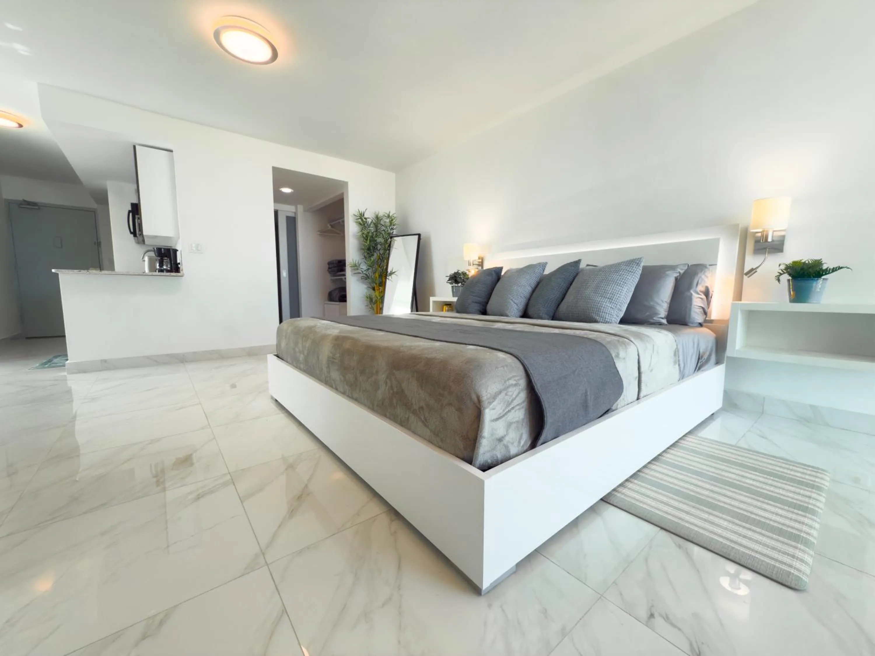 Bed in ESJ Towers by Chana