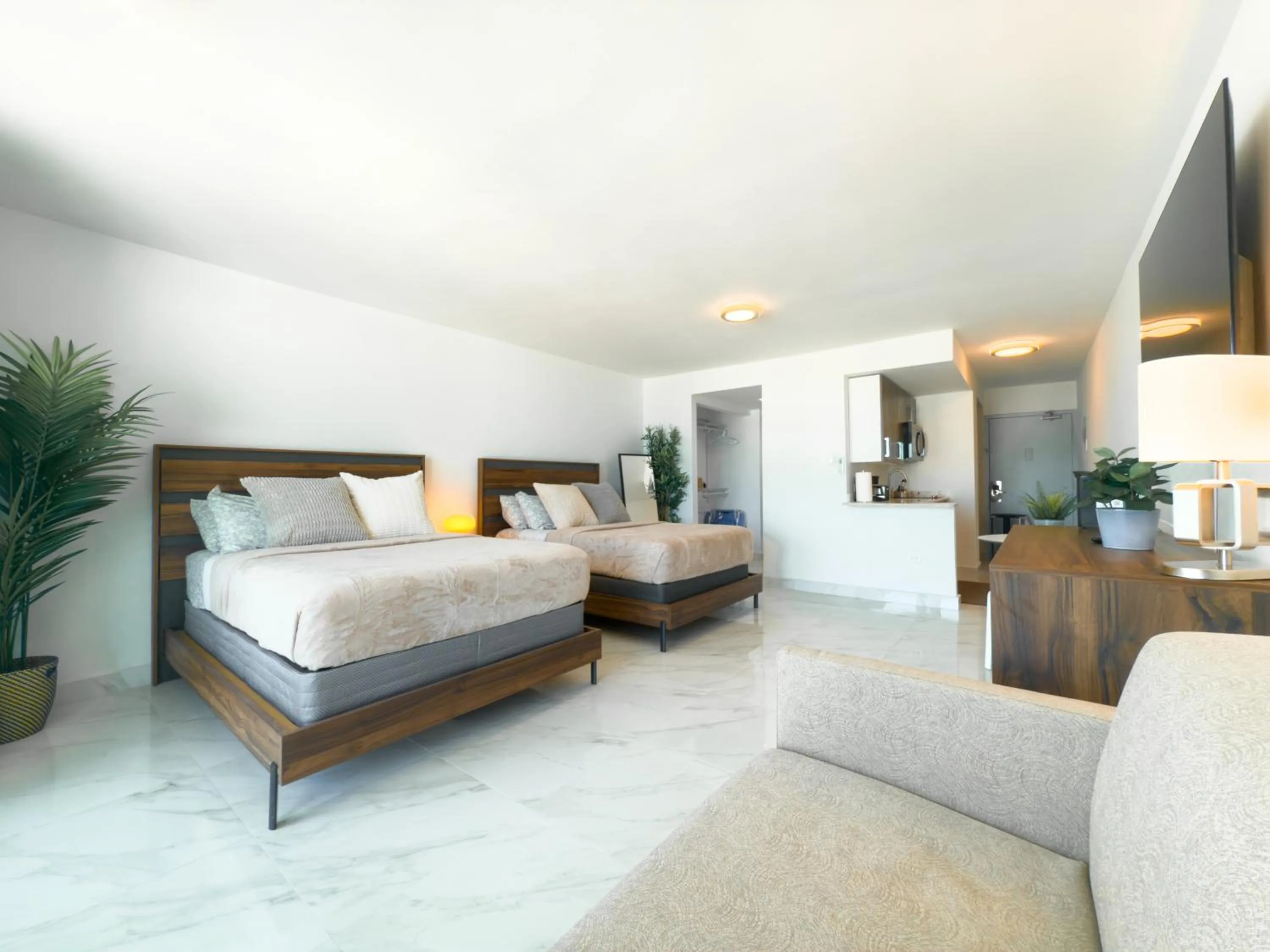 Bed in ESJ Towers by Chana