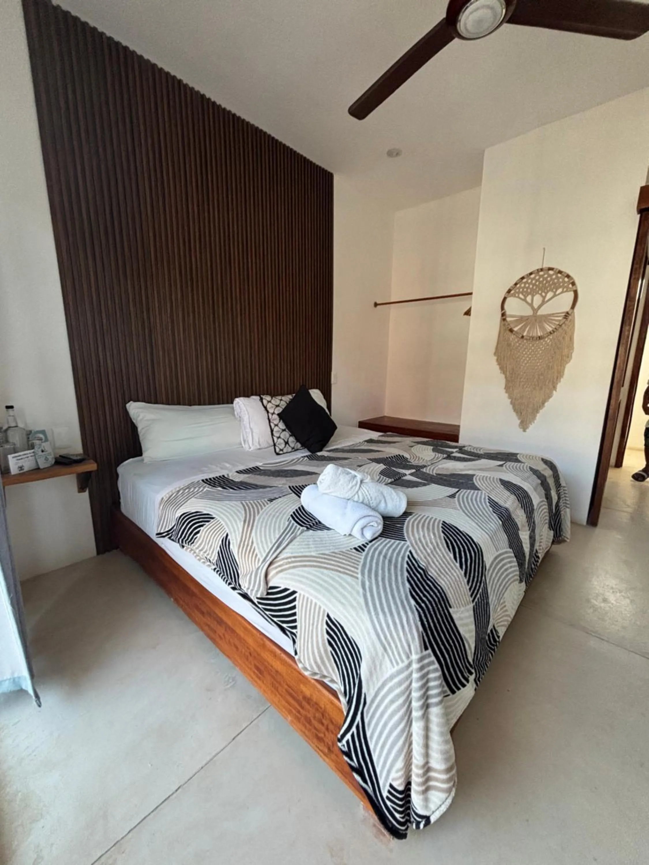 Bed in Hotel Mittoz Holbox