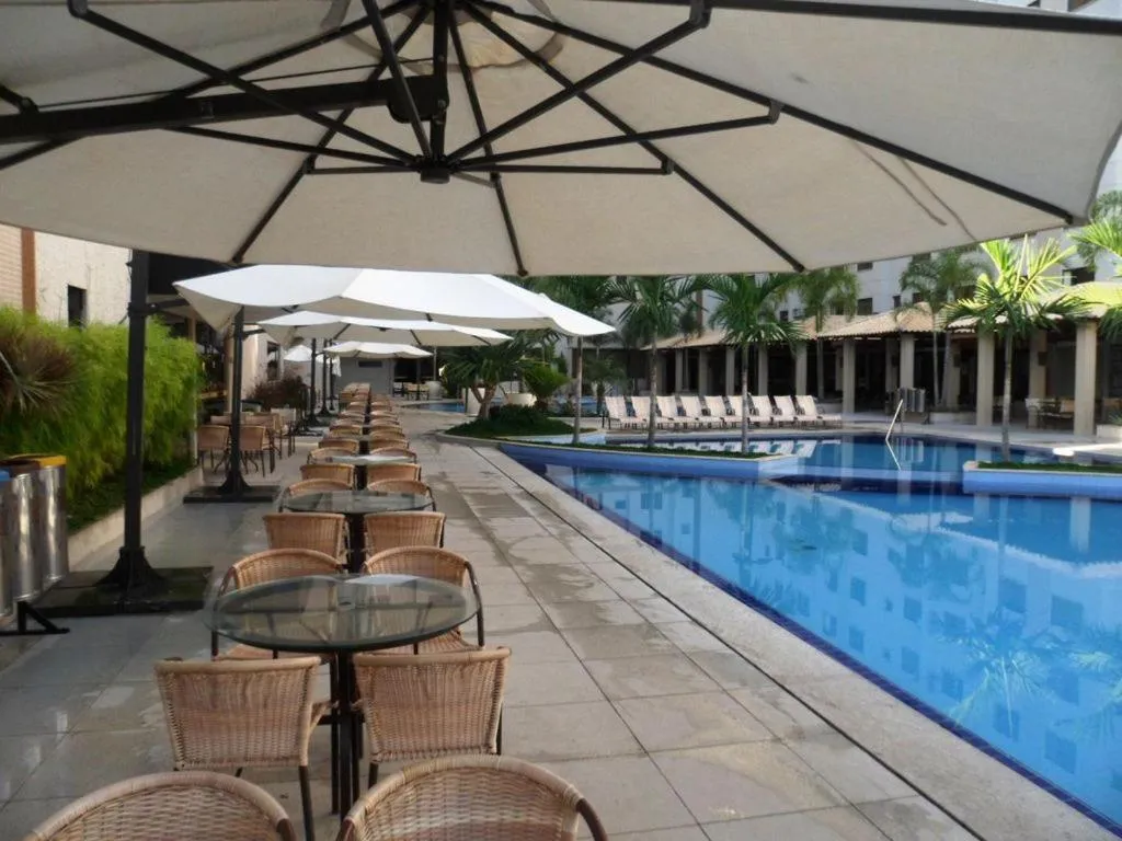 Patio in Privê Boulevard Apart Hotel Vista Piscinas