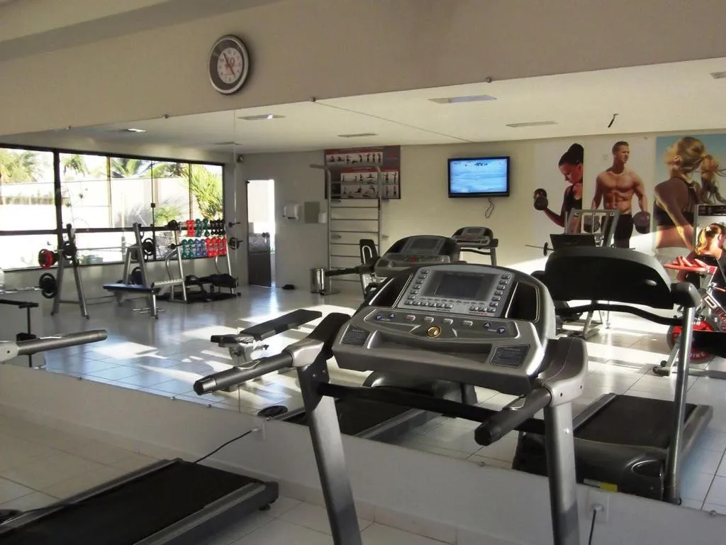 Fitness centre/facilities in Privê Boulevard Apart Hotel Vista Piscinas