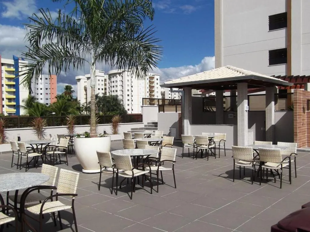 Patio in Privê Boulevard Apart Hotel Vista Piscinas