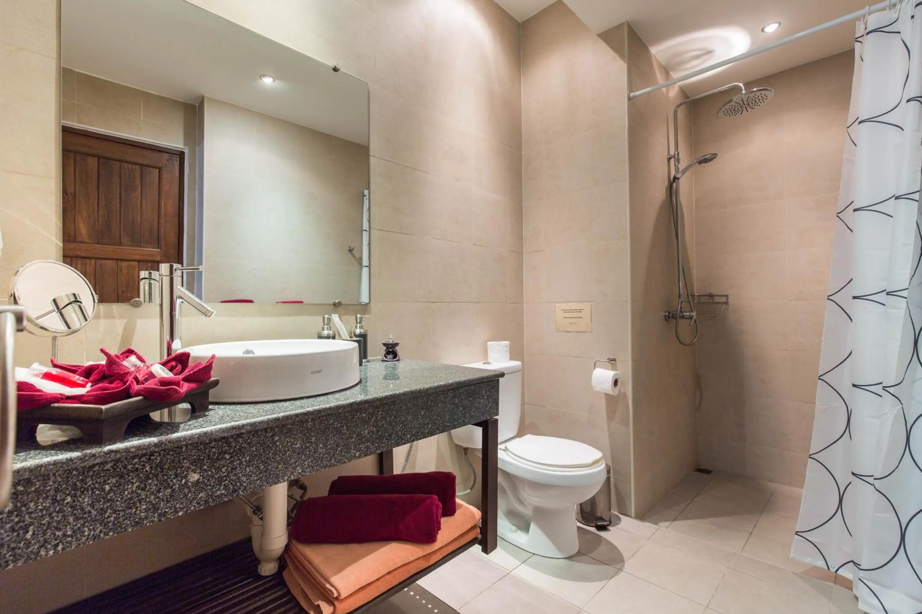 Bathroom in Koh Phangan Pavilions Serviced Apartments
