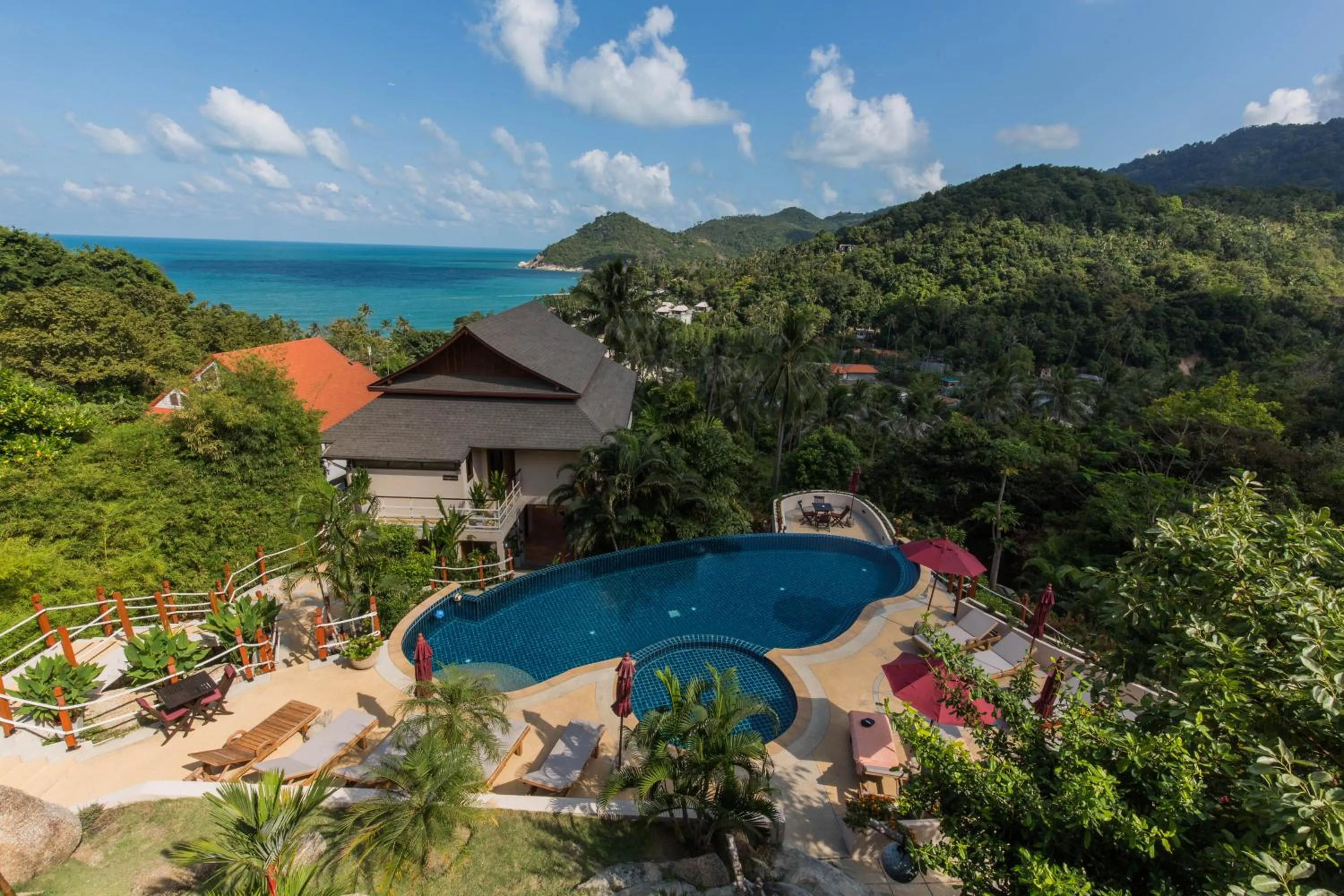 Natural landscape in Koh Phangan Pavilions Serviced Apartments