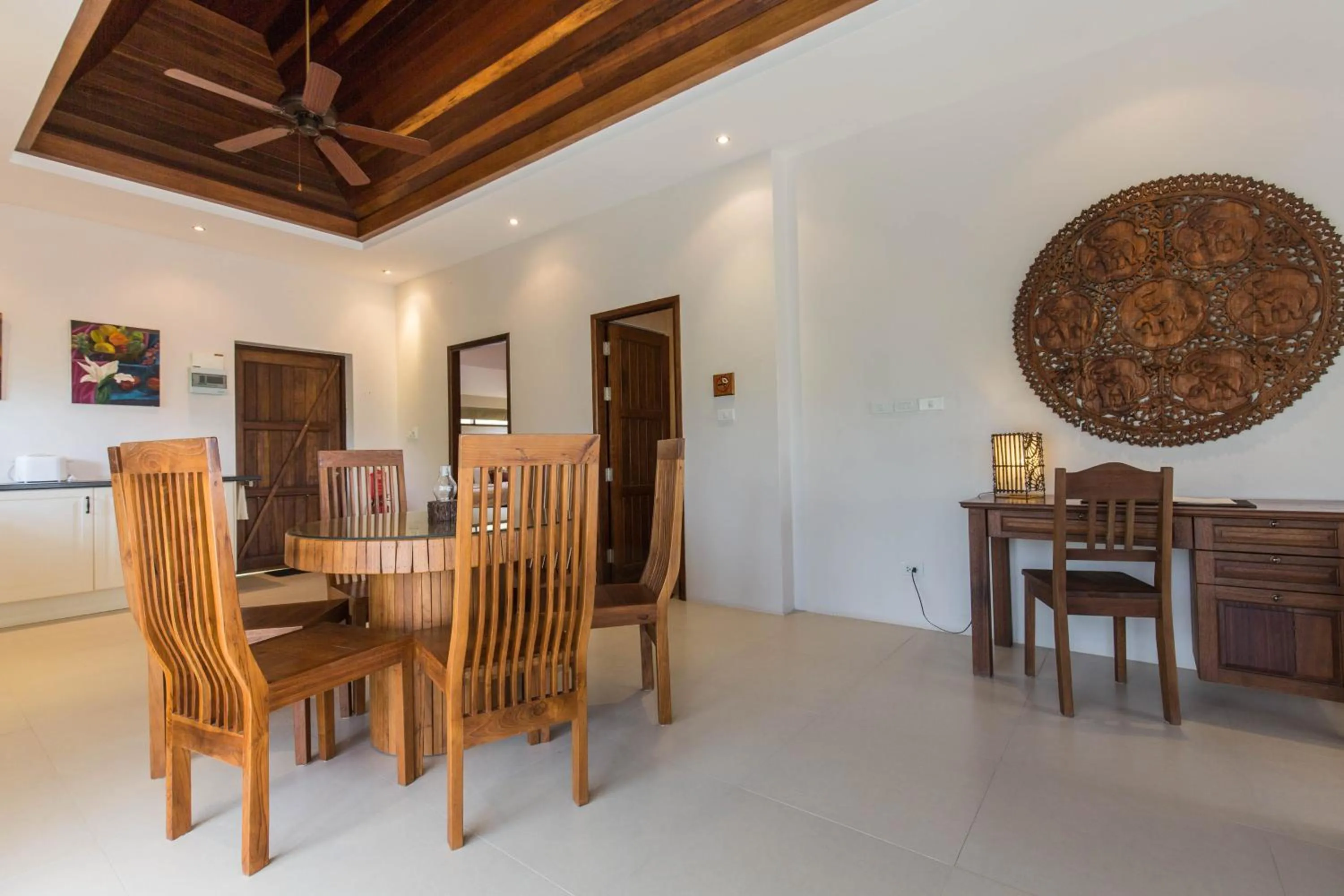 Seating area in Koh Phangan Pavilions Serviced Apartments