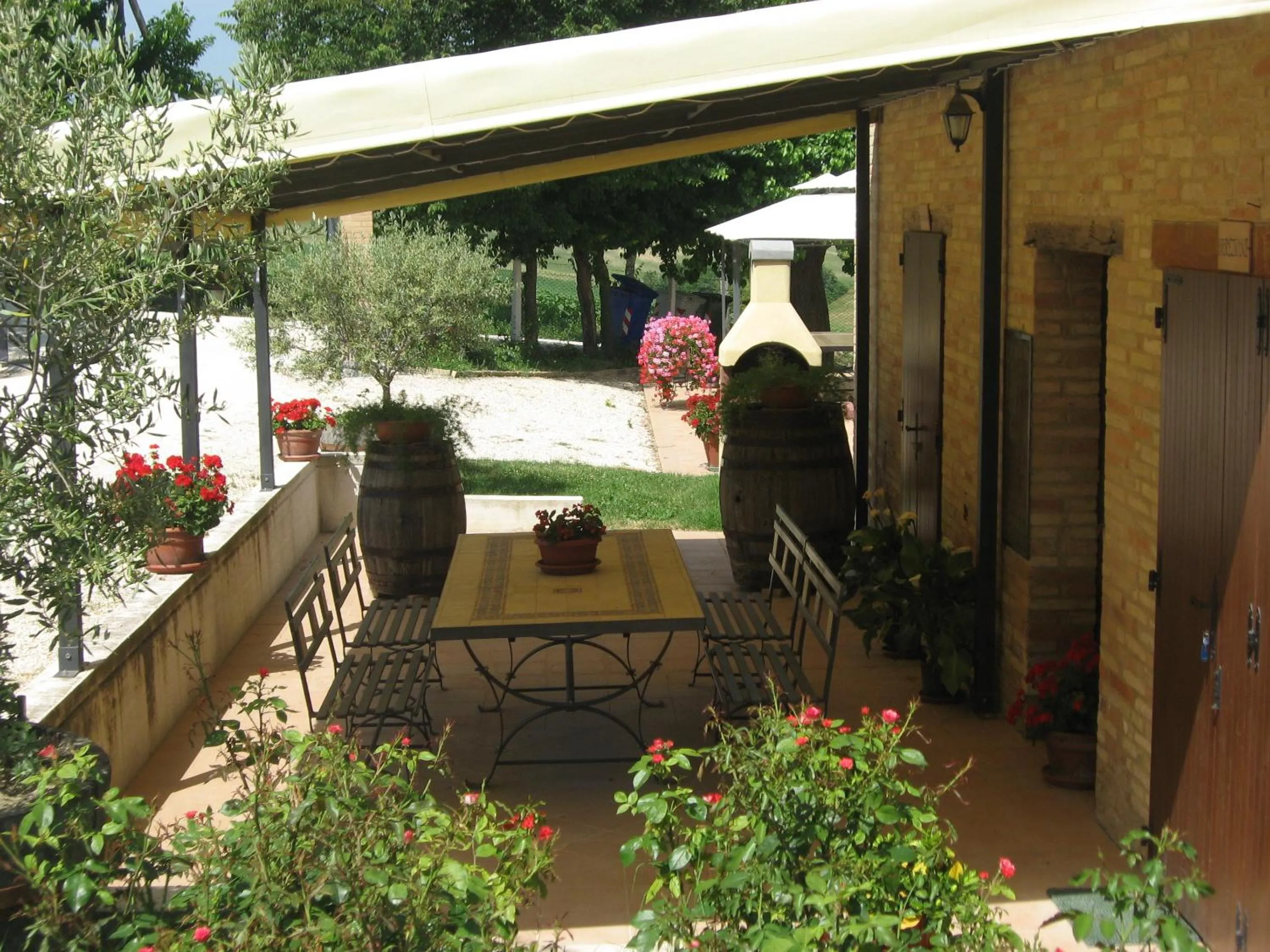 Patio in Il Giardino Degli Ulivi