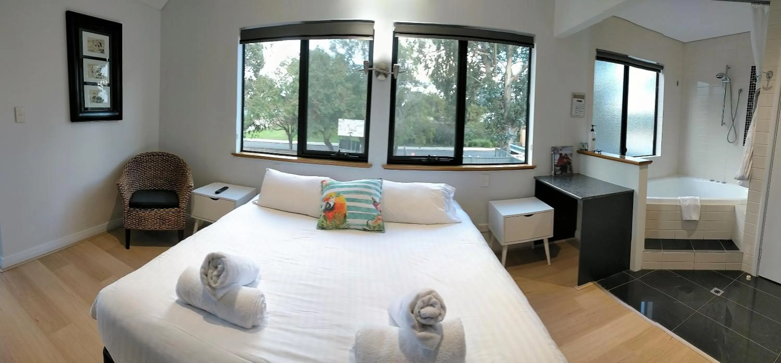 Bed in Dunsborough Bay Village Resort Suites