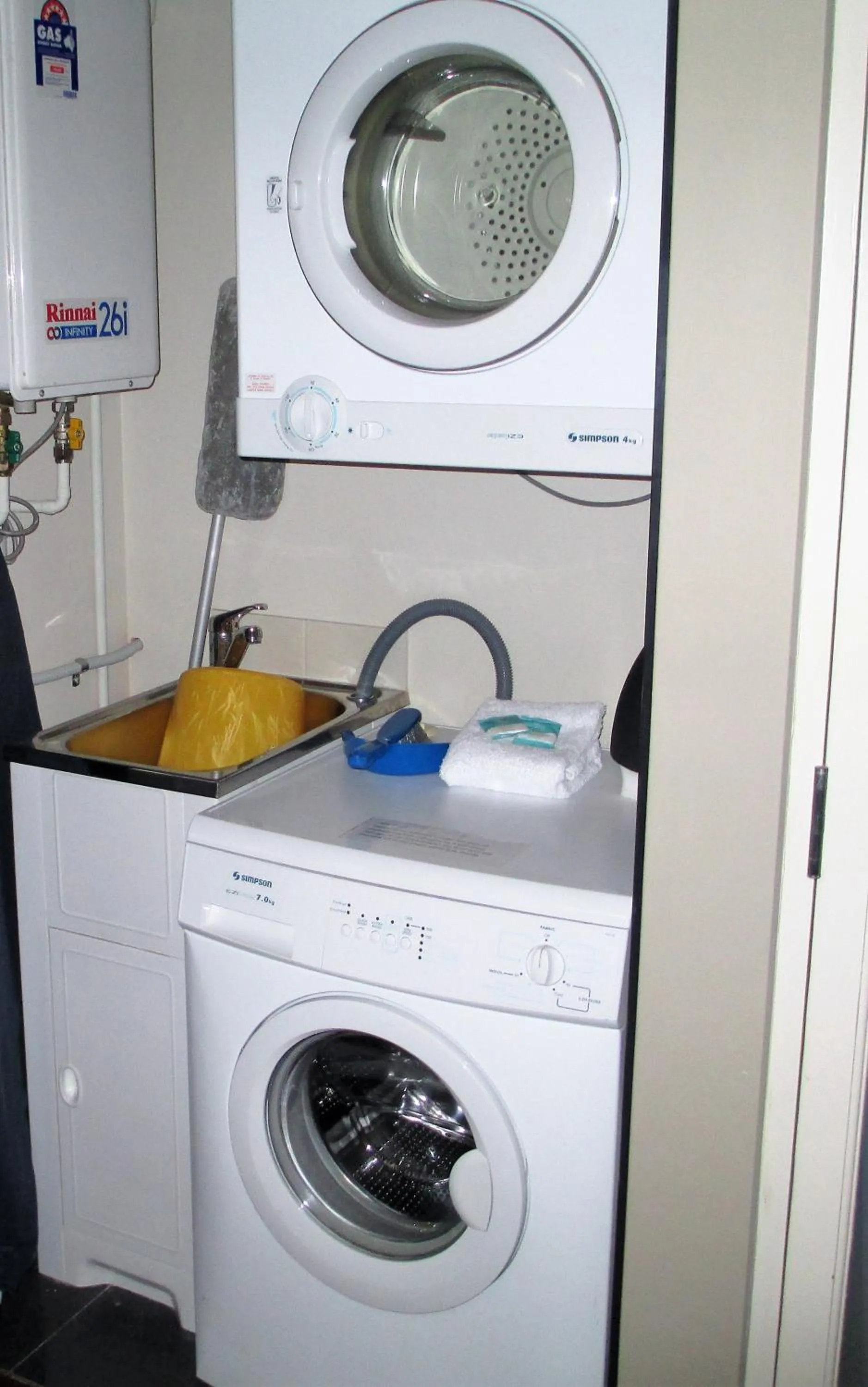 washing machine in Dunsborough Bay Village Resort Suites