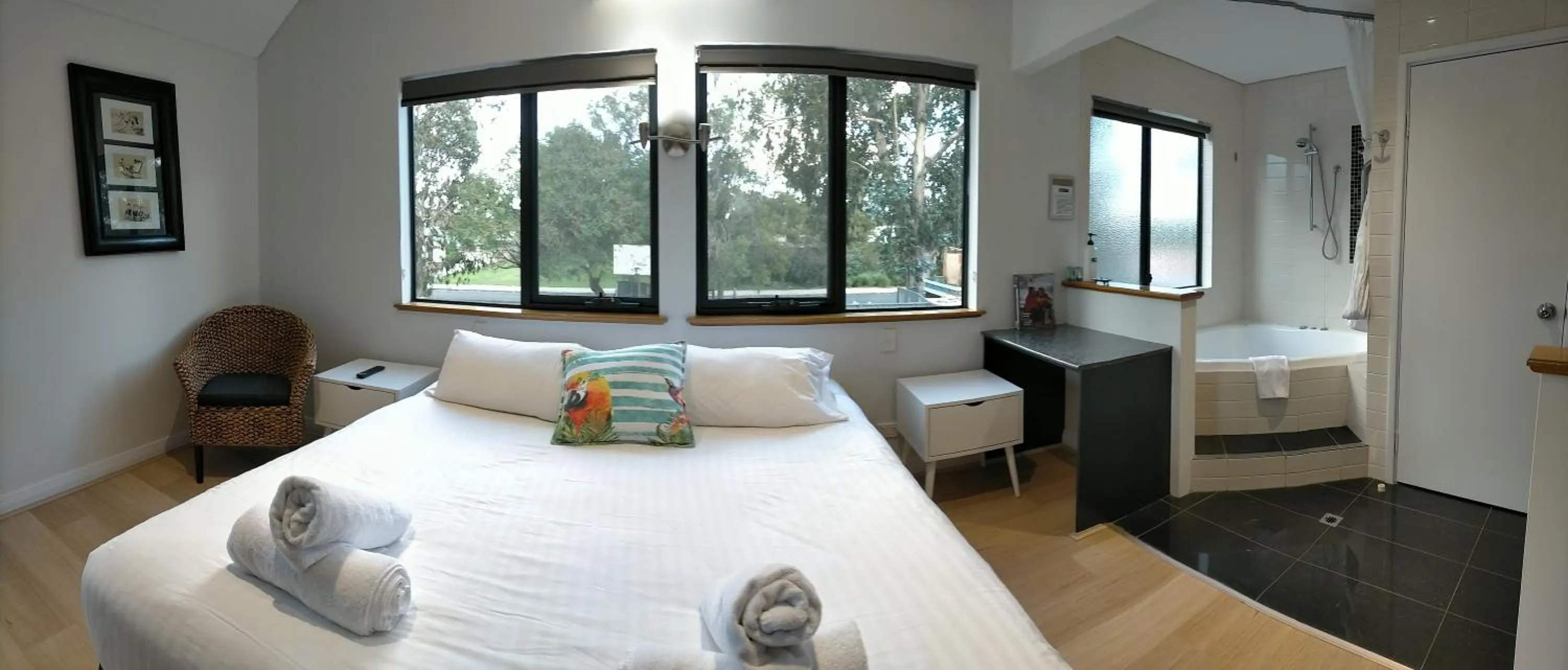 Bed in Dunsborough Bay Village Resort Suites