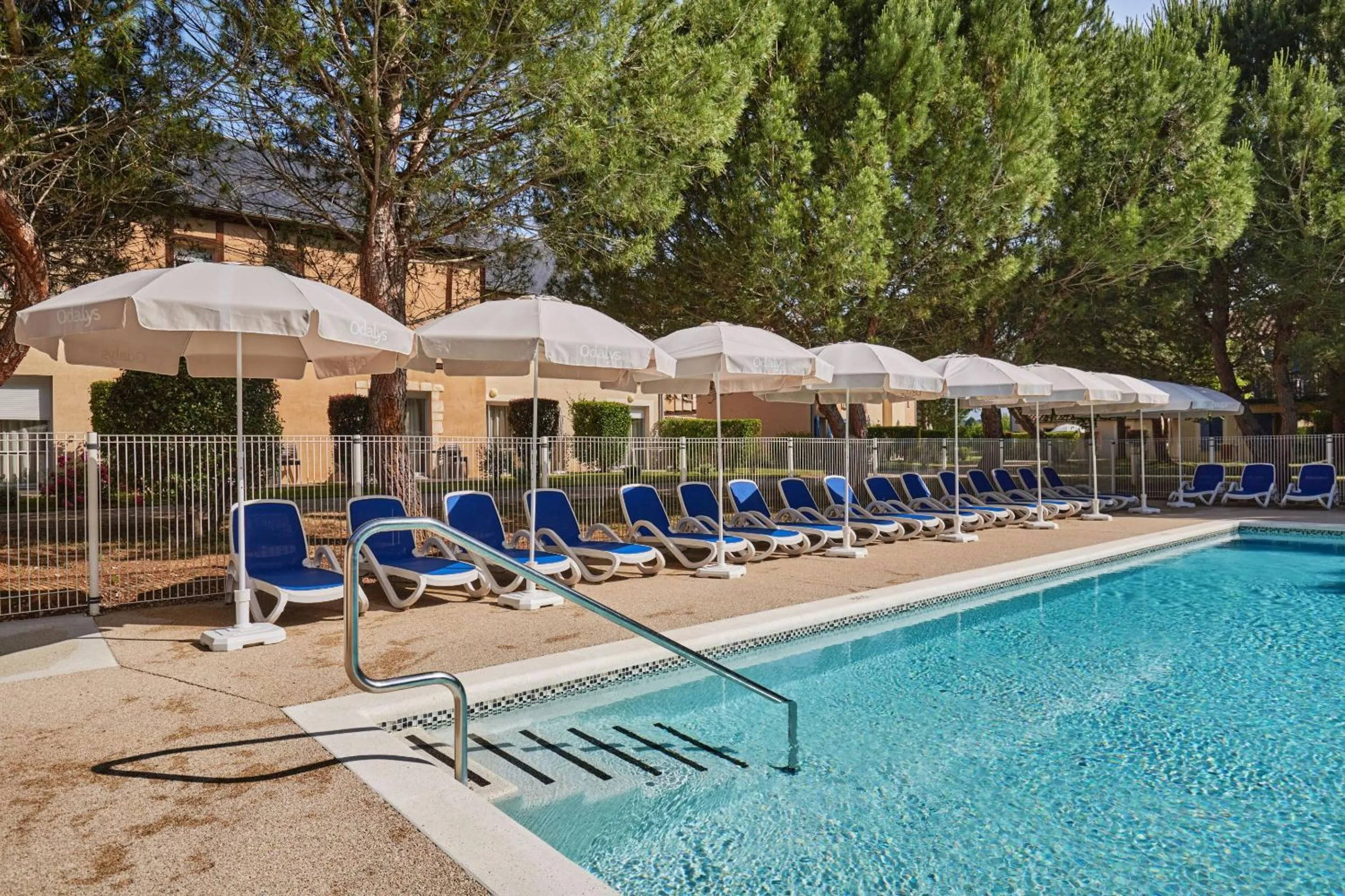 Spring in Résidence Odalys Le Hameau du Moulin