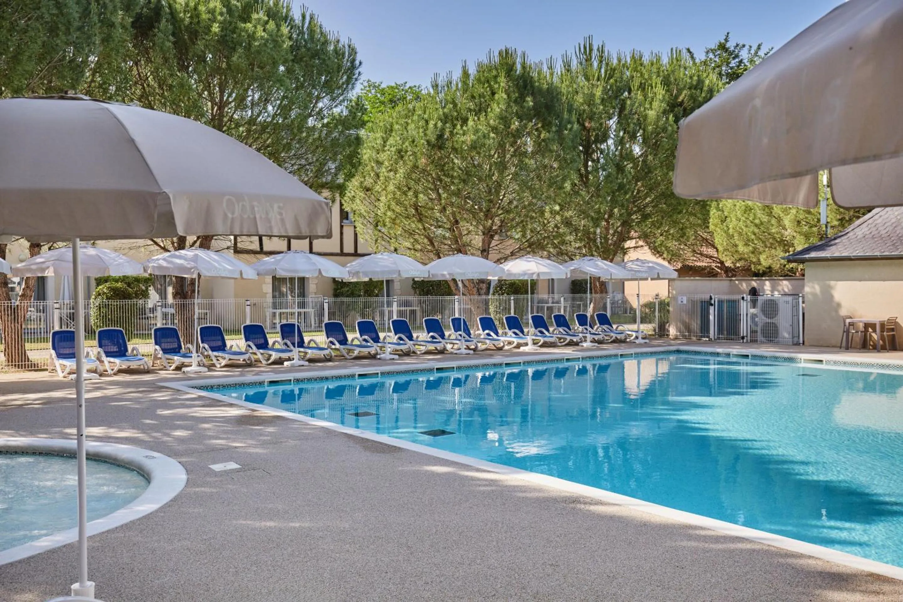 Swimming pool in Résidence Odalys Le Hameau du Moulin