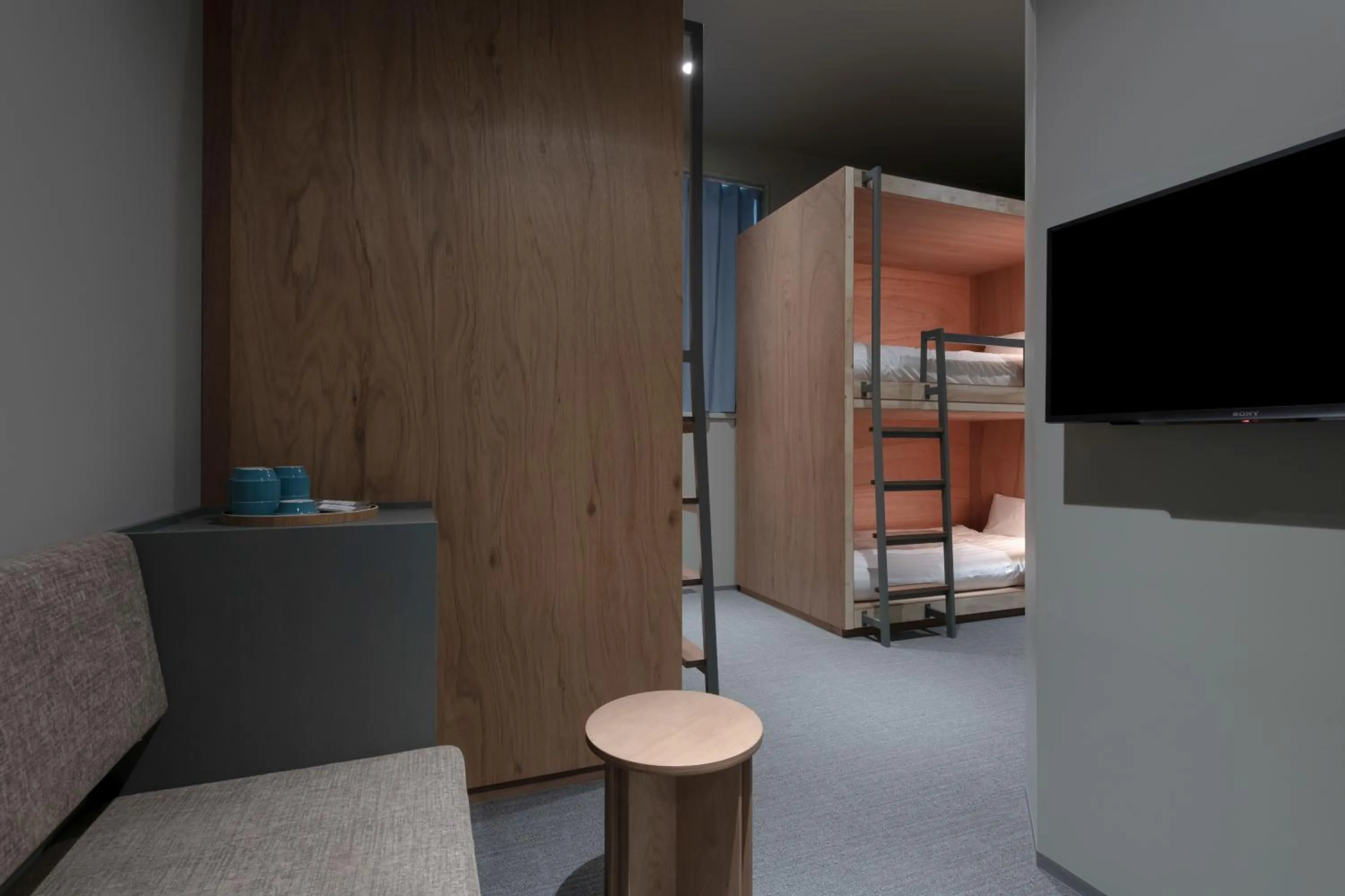 Photo of the whole room, Bed in KAIKA Tokyo by THE SHARE HOTELS