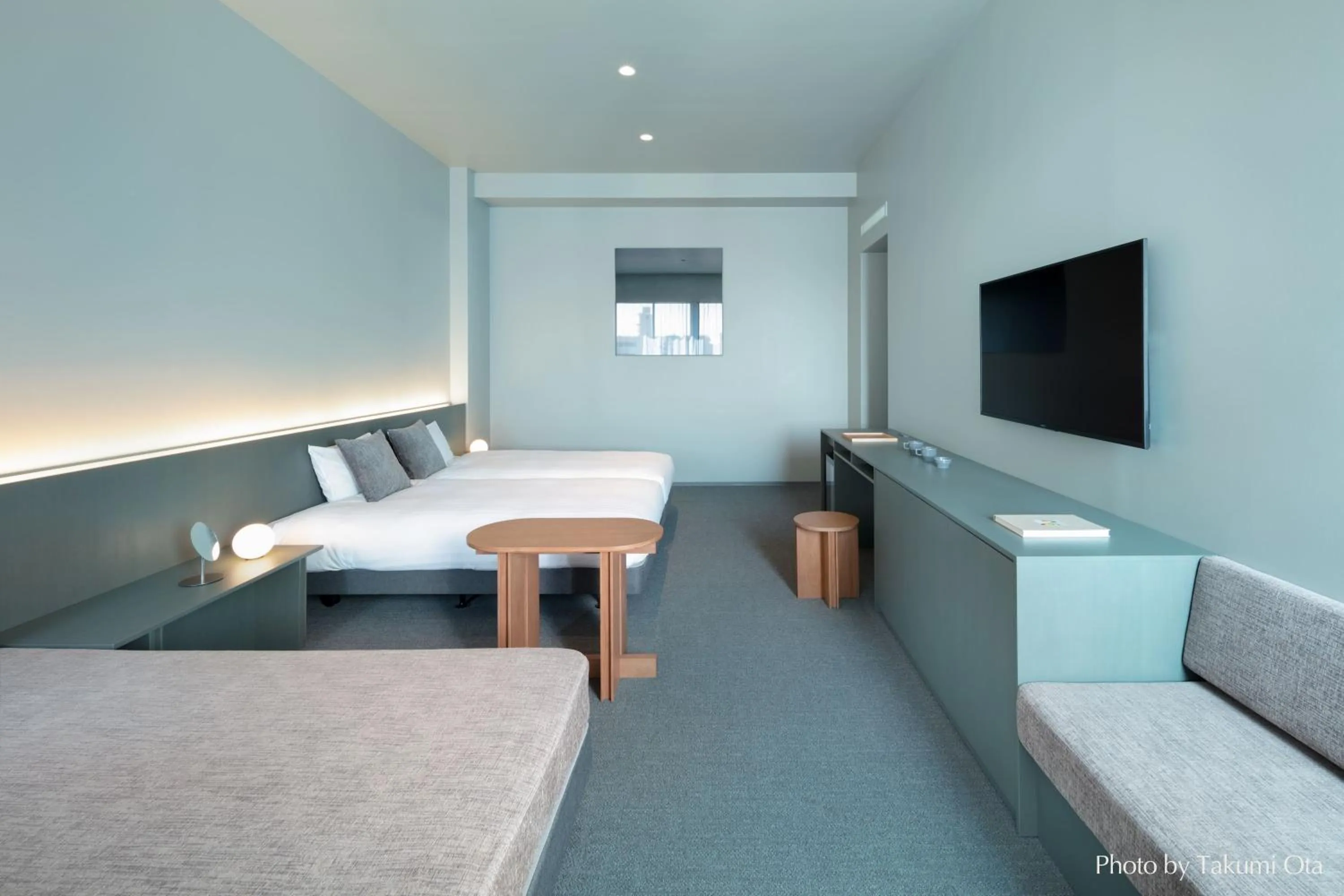 Photo of the whole room, Bed in KAIKA Tokyo by THE SHARE HOTELS