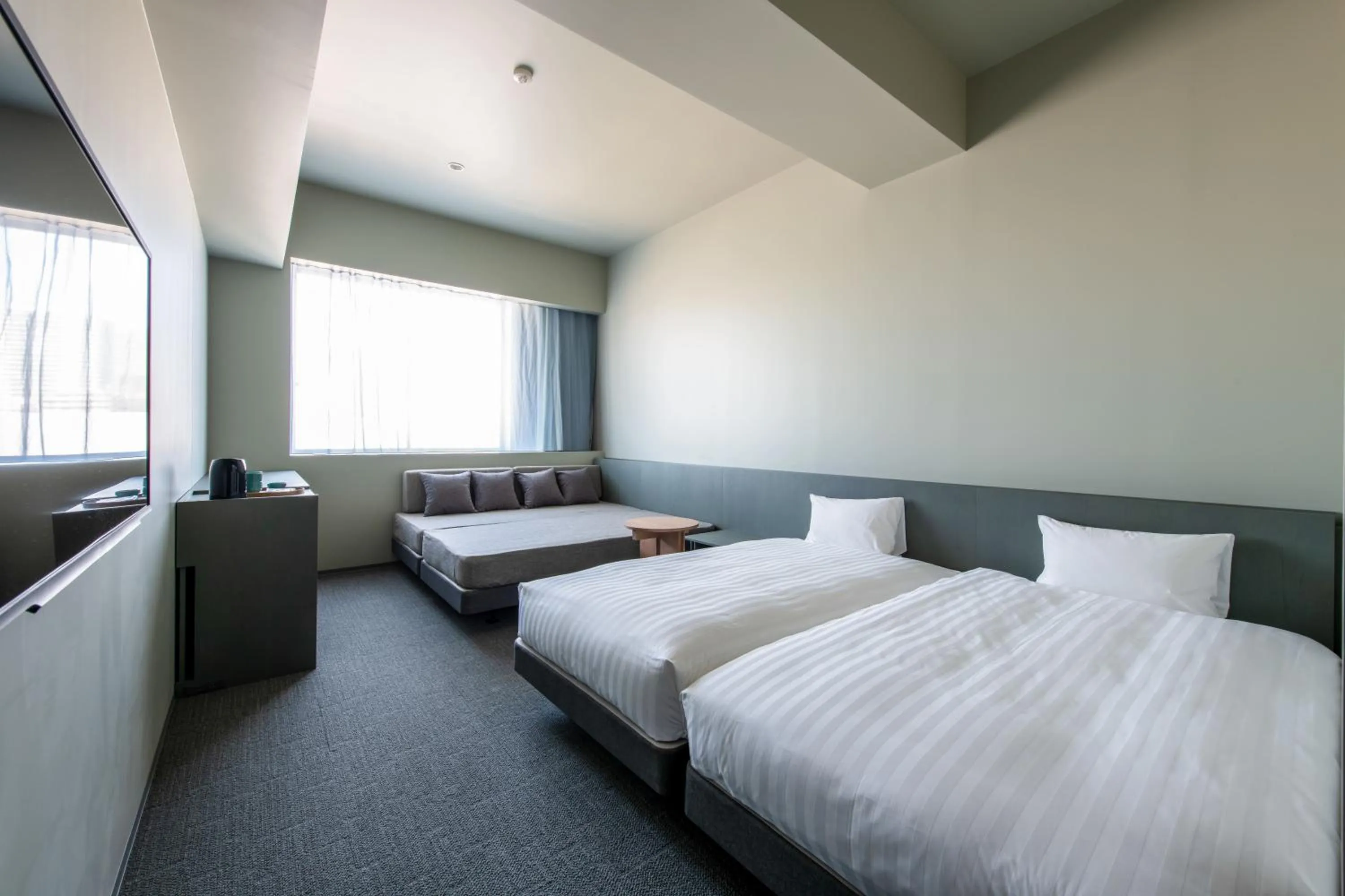 Photo of the whole room, Bed in KAIKA Tokyo by THE SHARE HOTELS