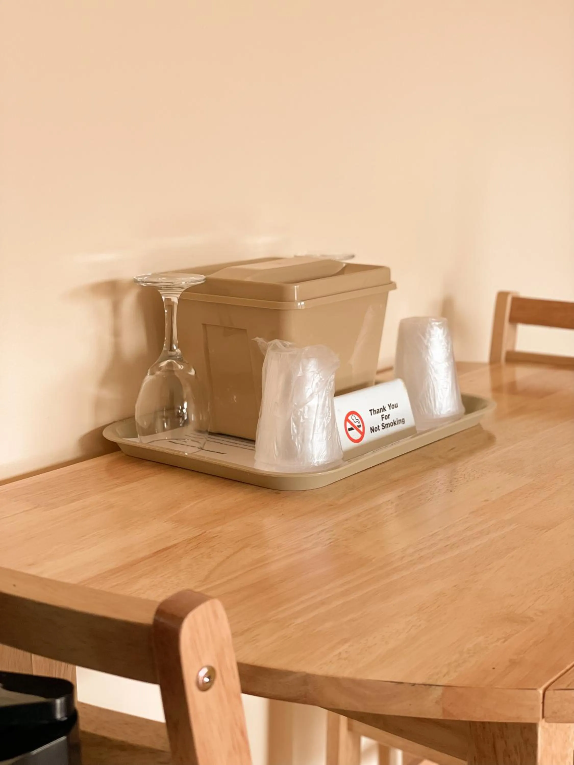 Decorative detail in Silverwood Motel