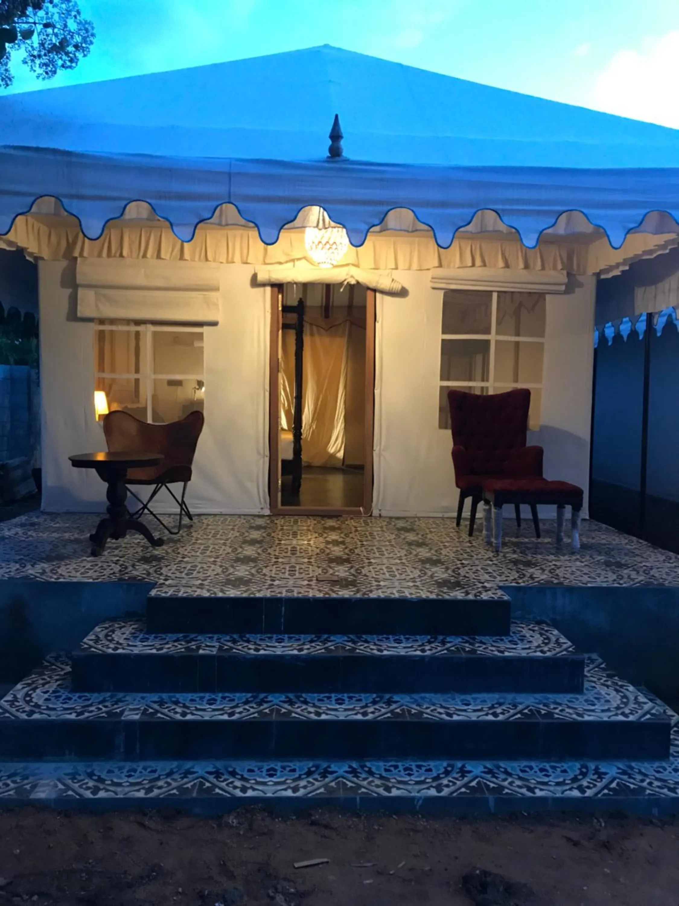 Seating area in 16 Bedouin Private Pool Villa