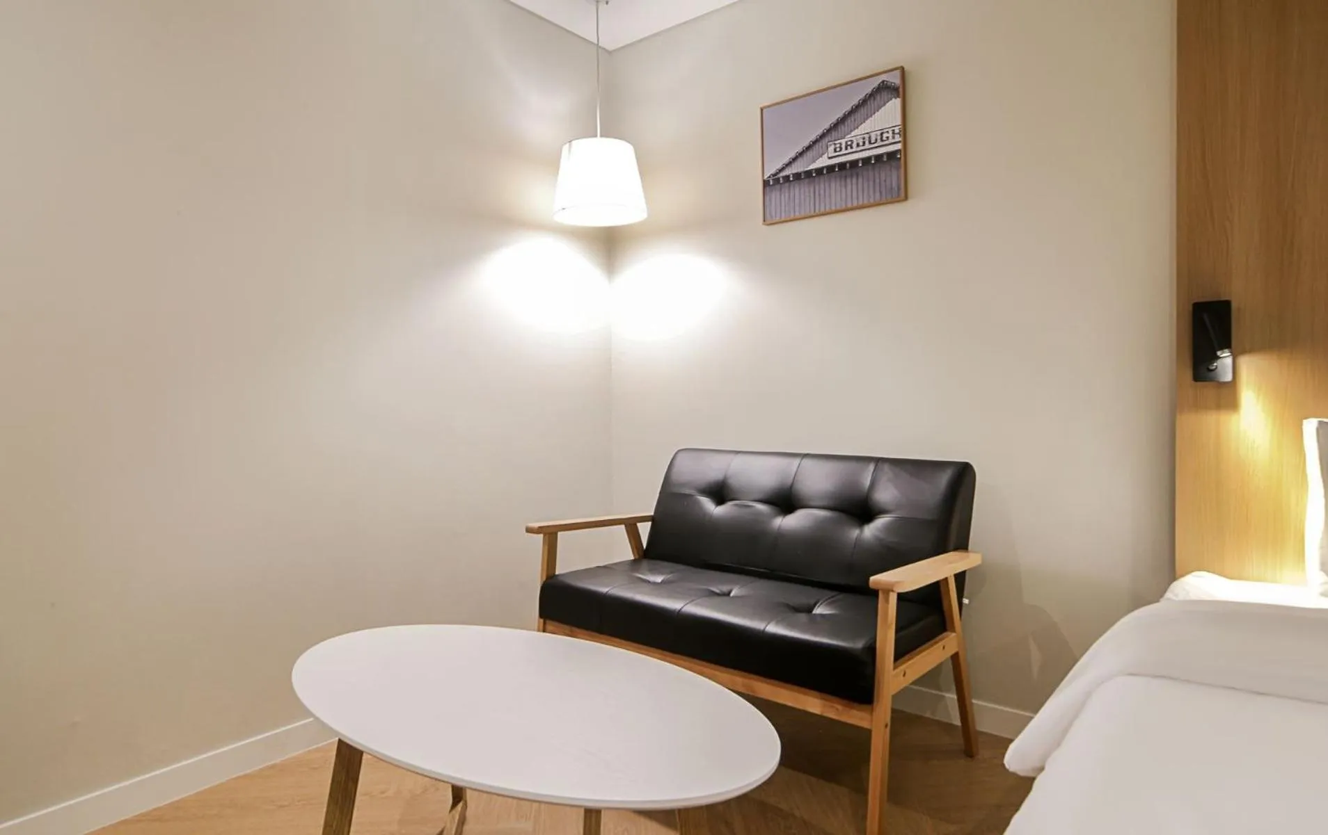 Seating area in Hotel OU