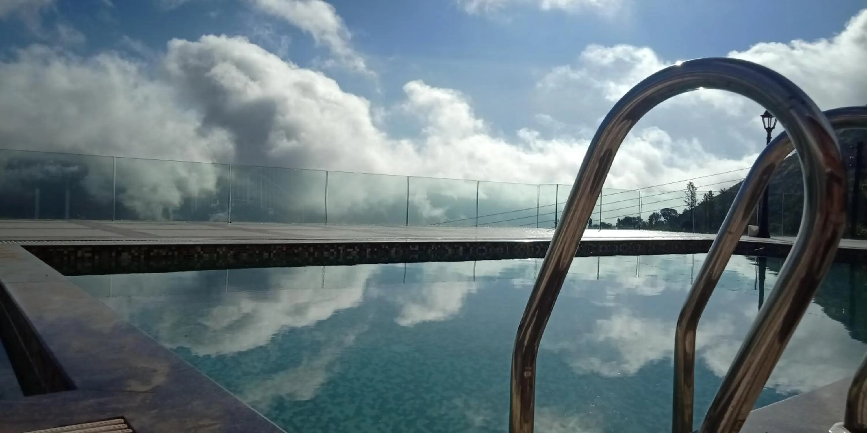 Pool view in Regenta Place Green Leaf Mahabaleshwar