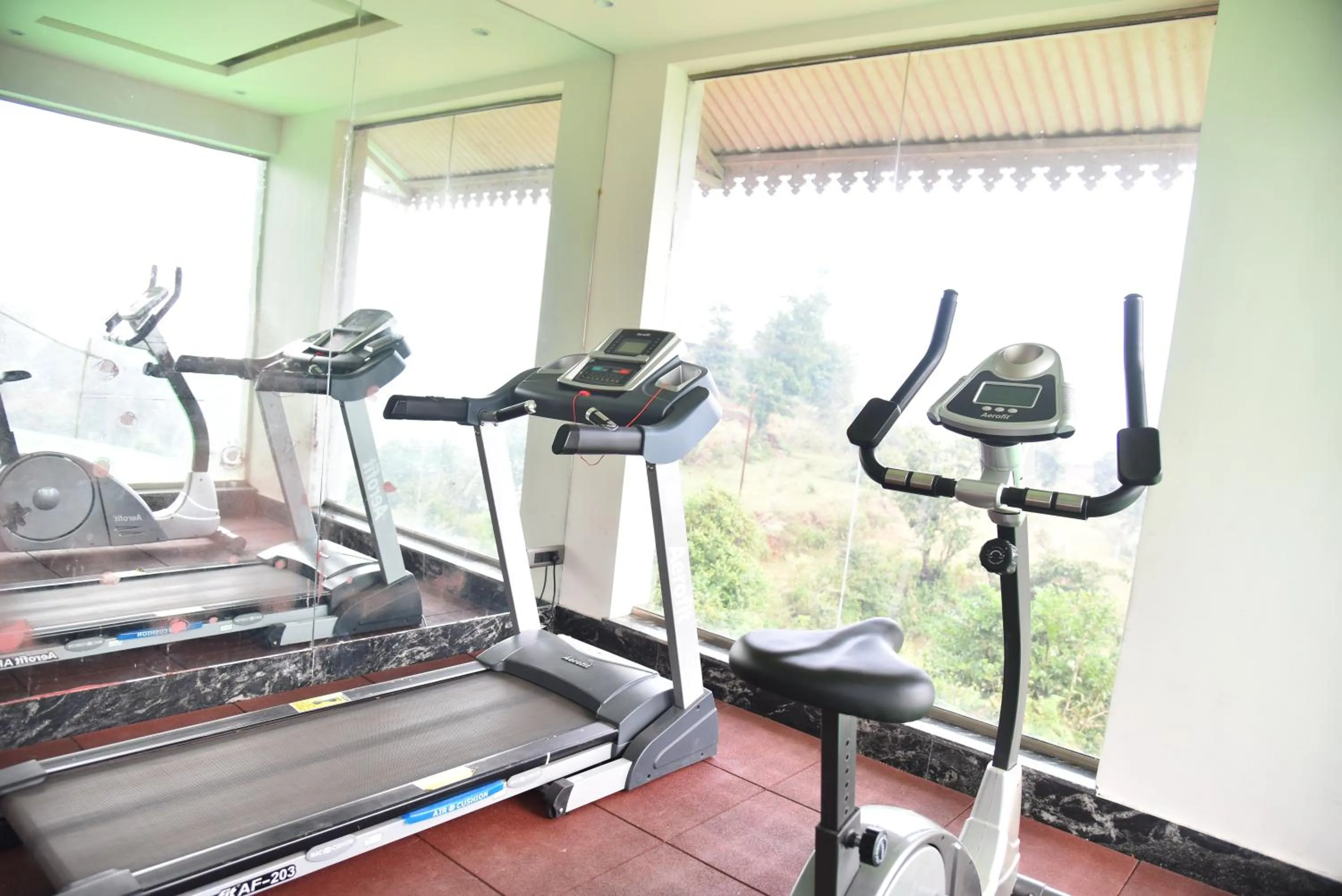 Fitness centre/facilities in Regenta Place Green Leaf Mahabaleshwar