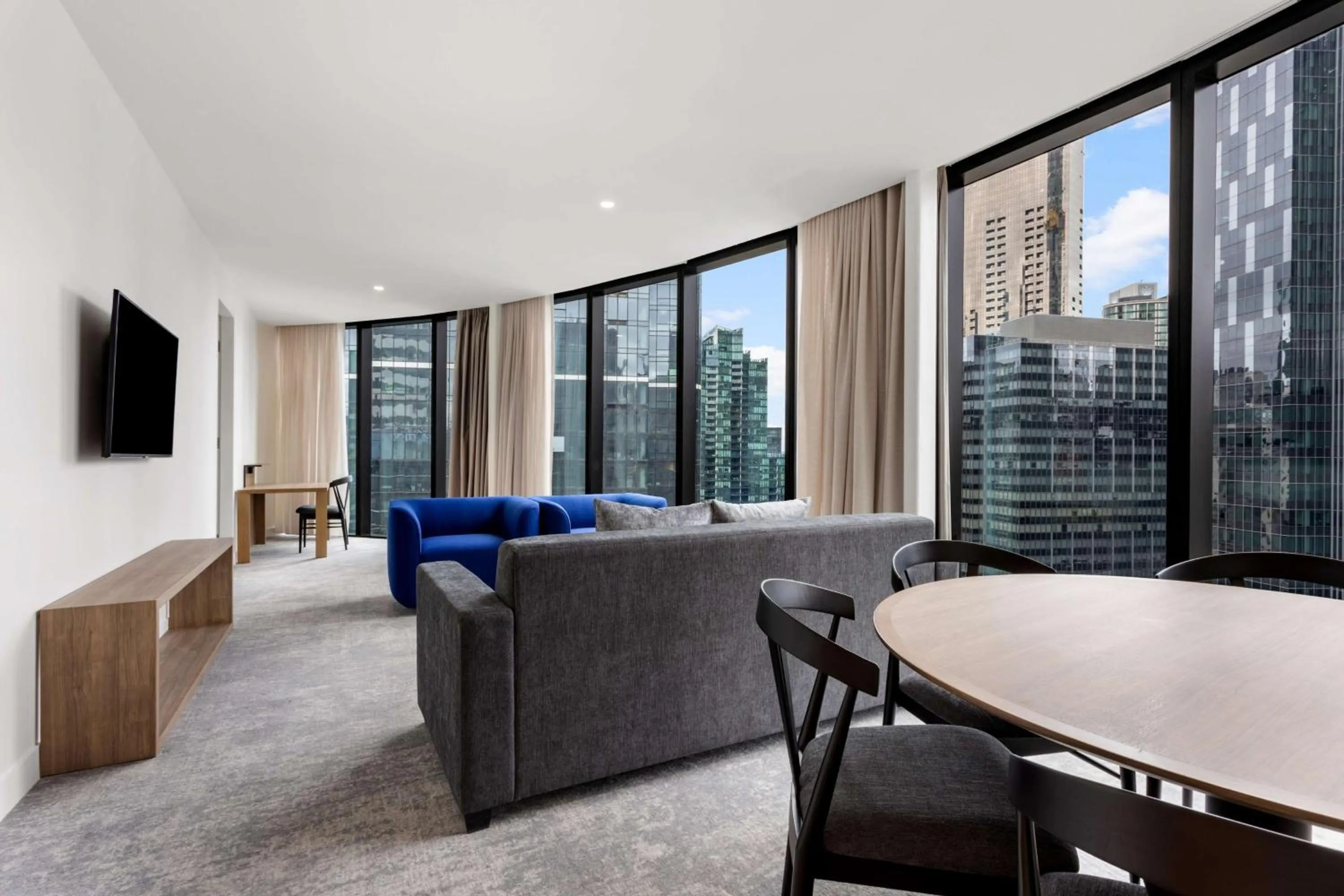 Bedroom in Adina Apartment Hotel Melbourne Southbank