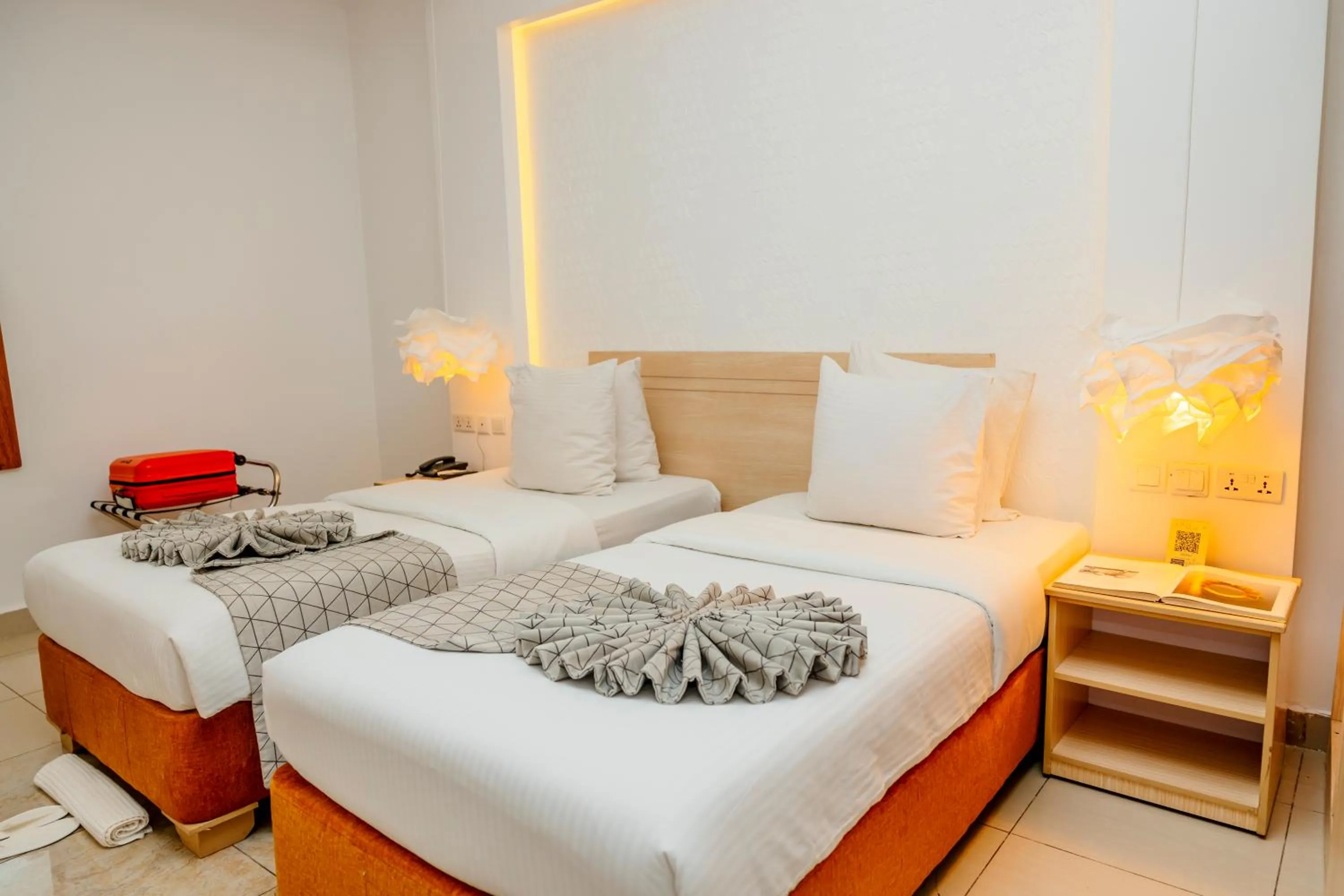 Bed in Amata n'Ubuki Boutique Hotel Ltd