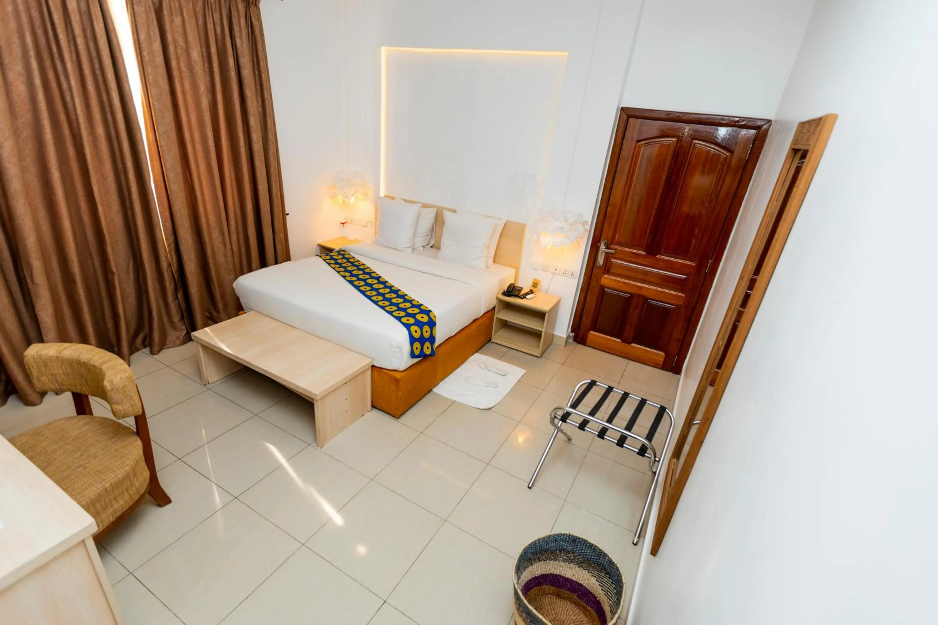Bed in Amata n'Ubuki Boutique Hotel Ltd