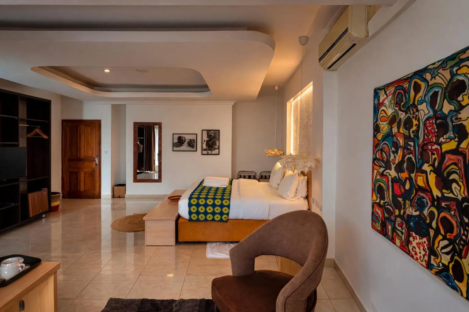 Bed in Amata n'Ubuki Boutique Hotel Ltd