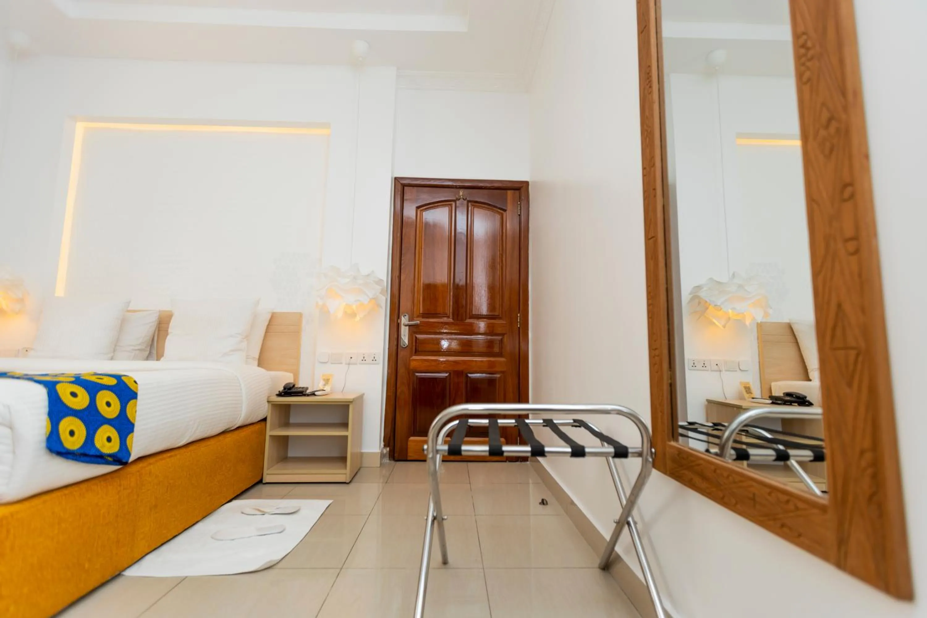 Bed in Amata n'Ubuki Boutique Hotel Ltd