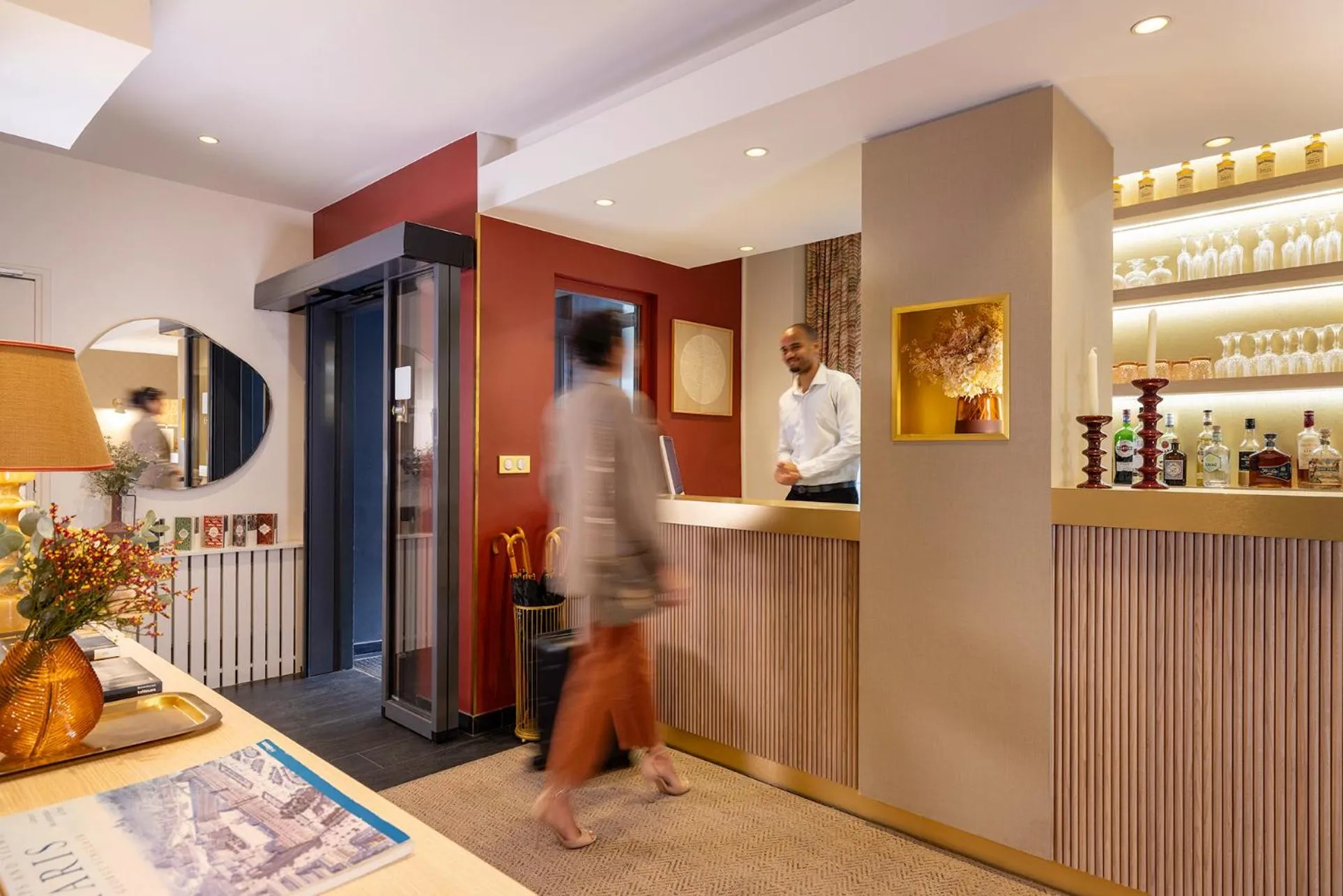 Lobby or reception in Le Bailli