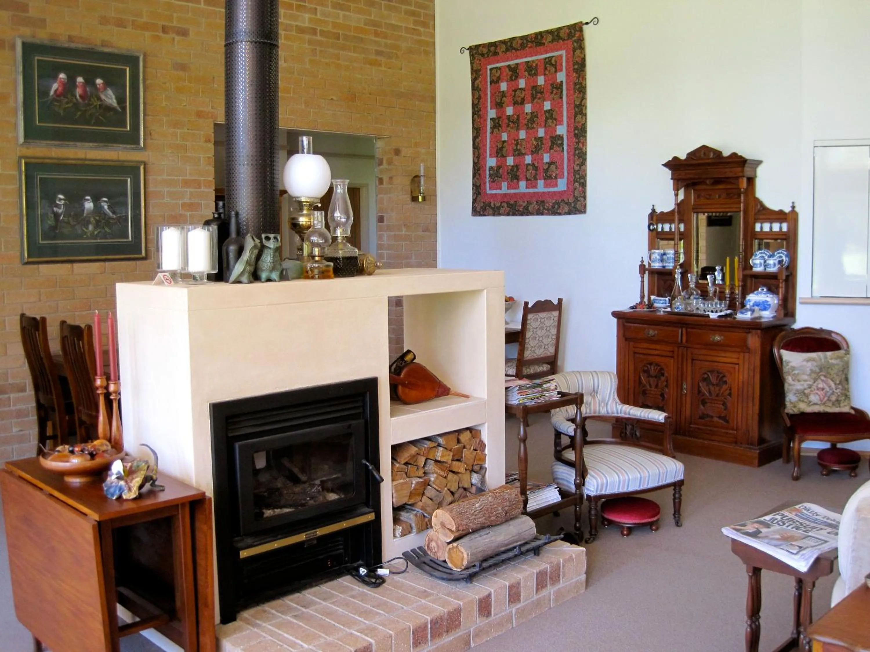 Living room in Yarrahapinni Homestead
