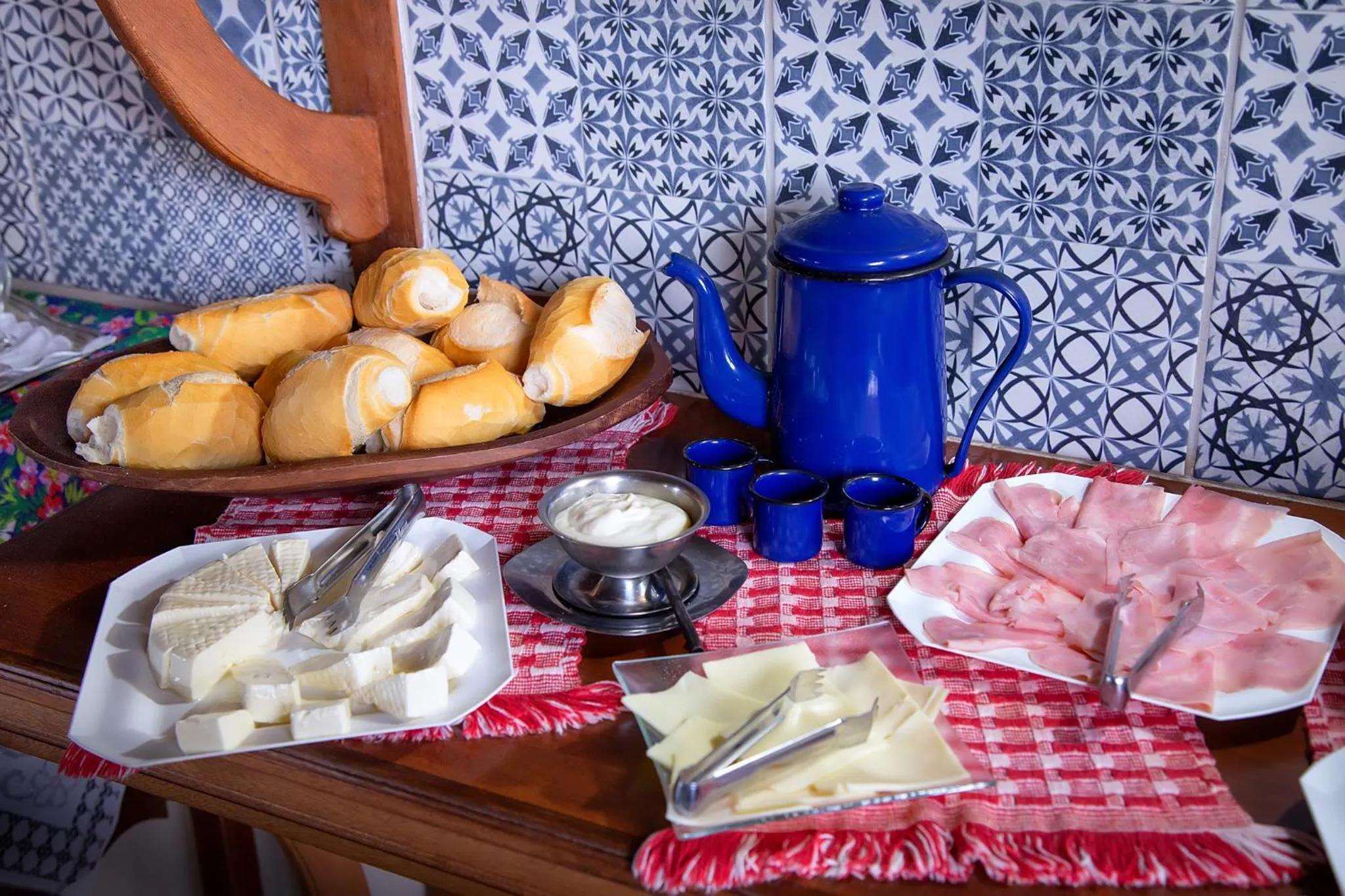 Food and drinks in Pousada Lua Luana