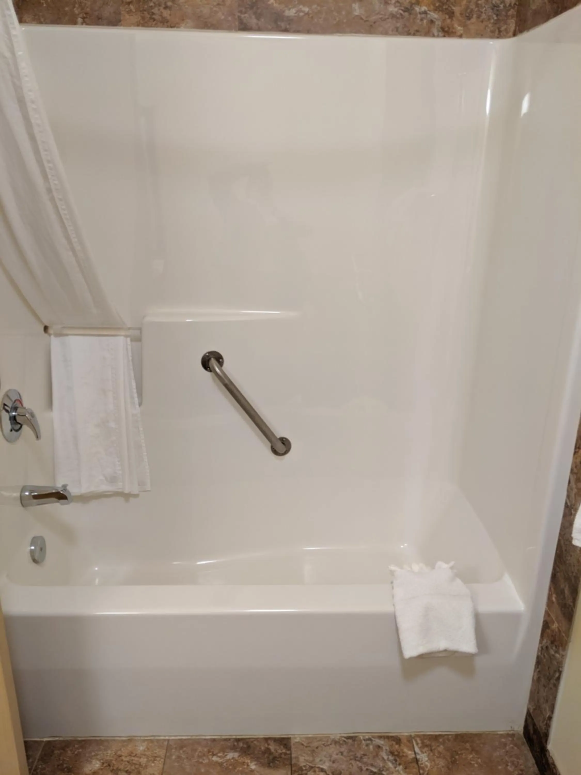 Bathroom in Days Inn by Wyndham Dawson Creek