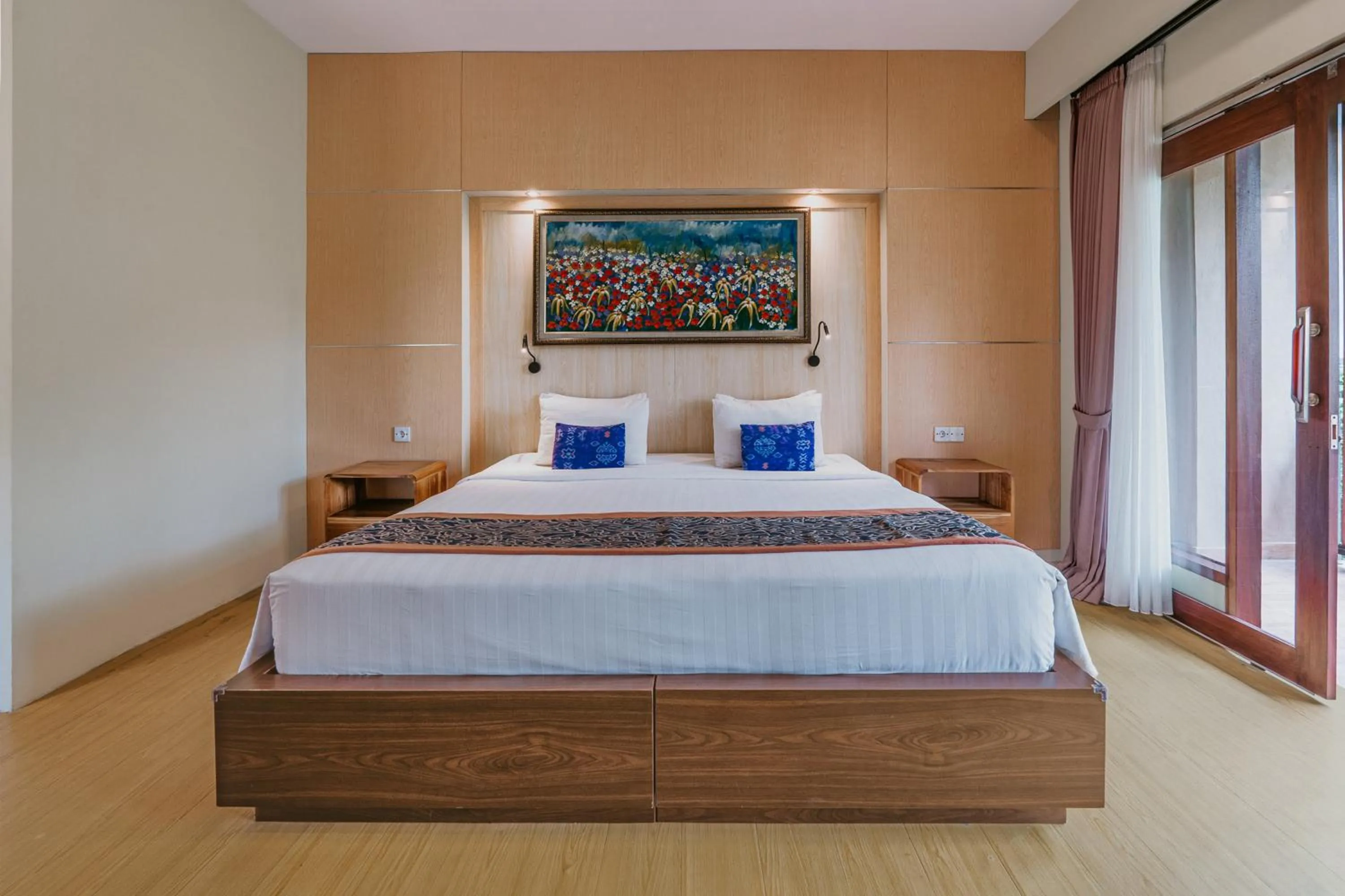 Bed in Dewangga Ubud