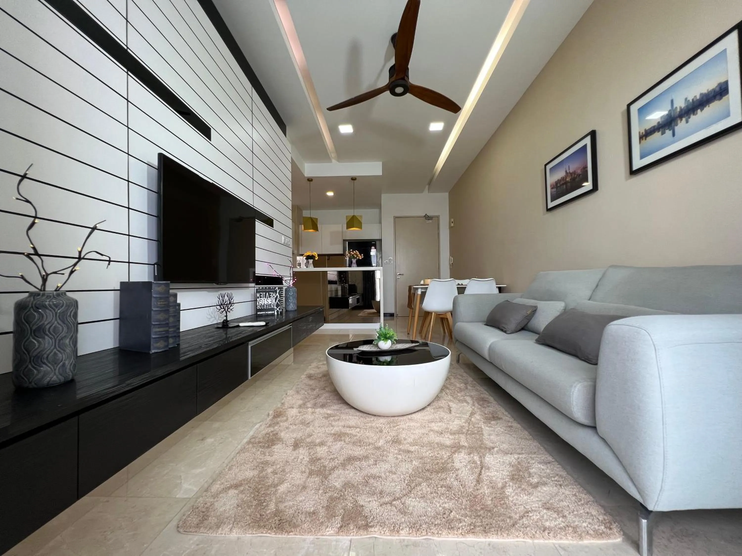 Living room in Attic Home Melaka Silverscape Residence & Jonker