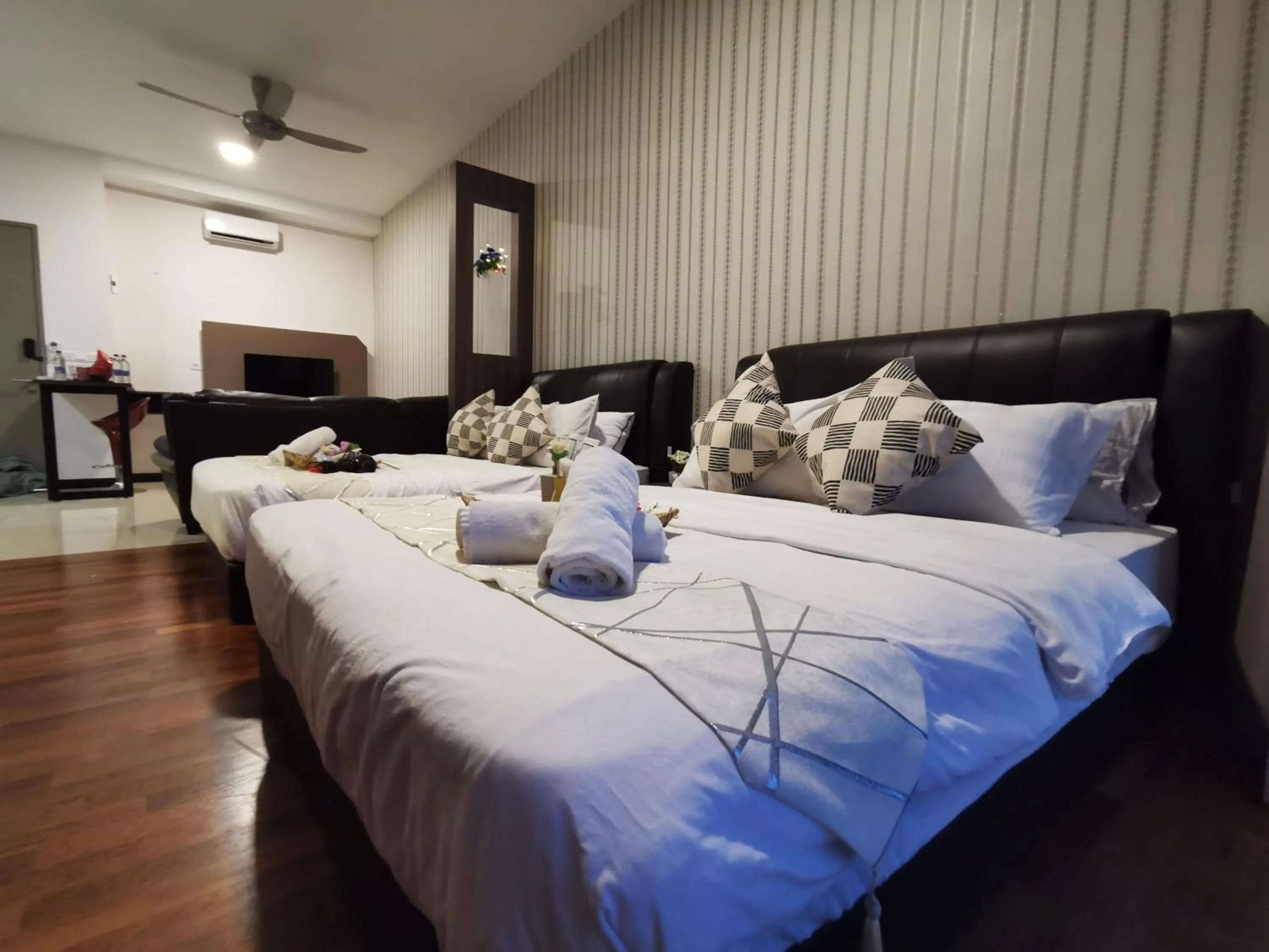 Bed in Attic Home Melaka Silverscape Residence & Jonker