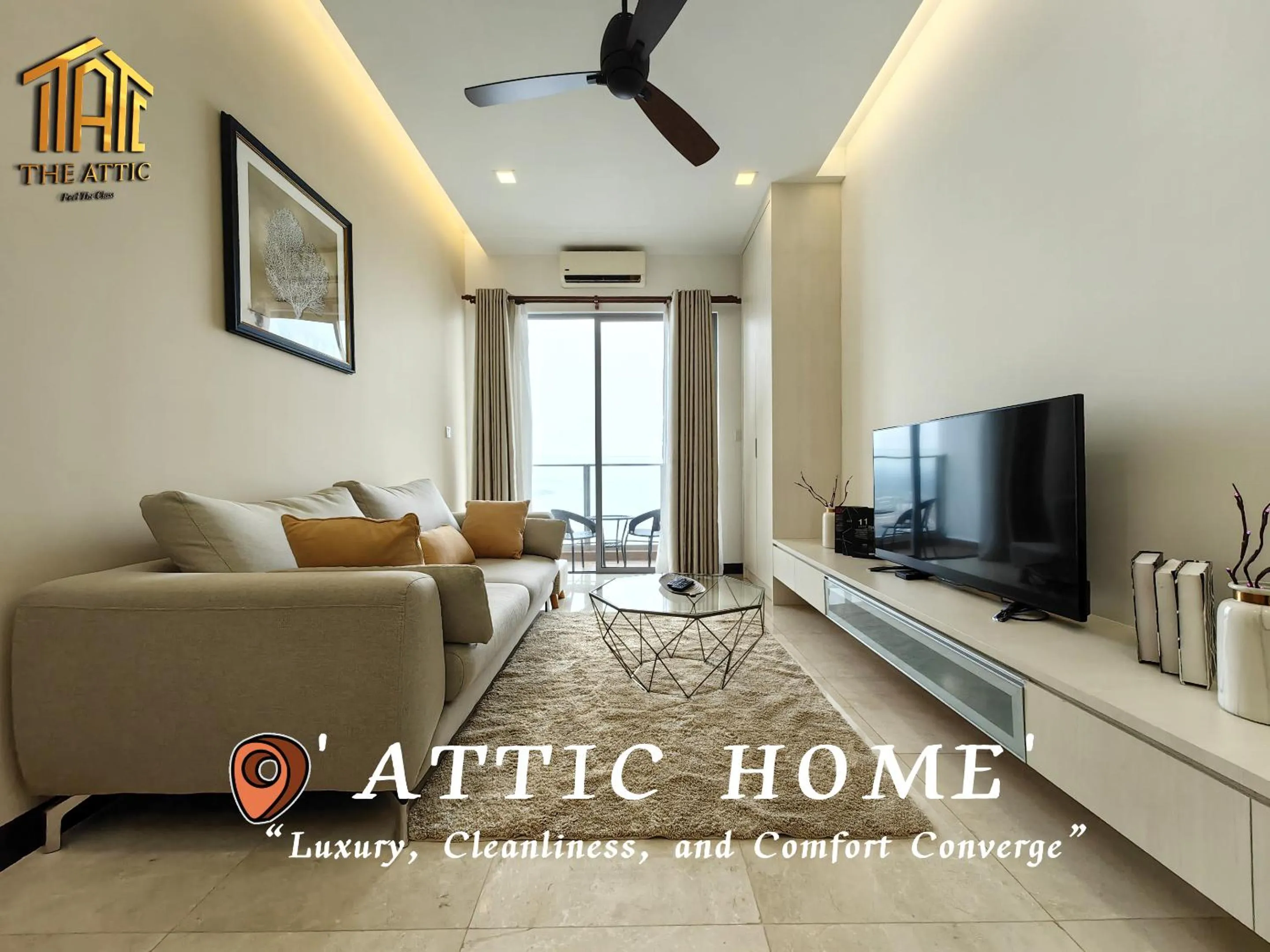 Living room in Attic Home Melaka Silverscape Residence & Jonker