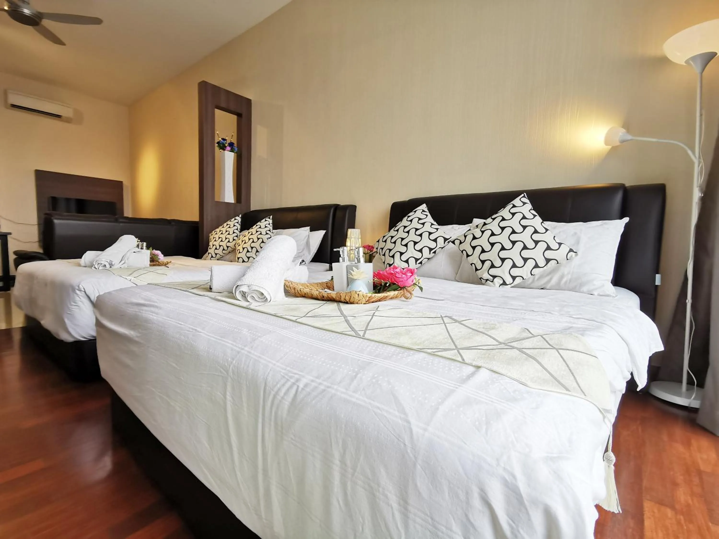 Bed in Attic Home Melaka Silverscape Residence & Jonker